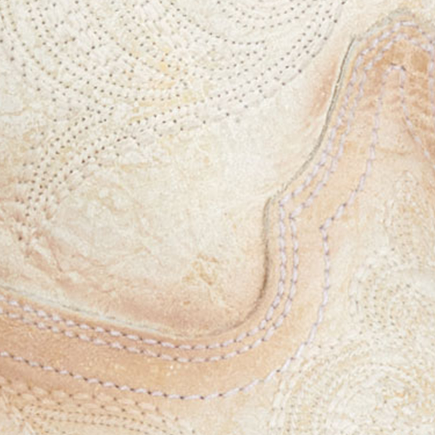 Corral Women's Crackled White with Luminescent Embroidery Snip Toe Cowboy Boots - Image 1