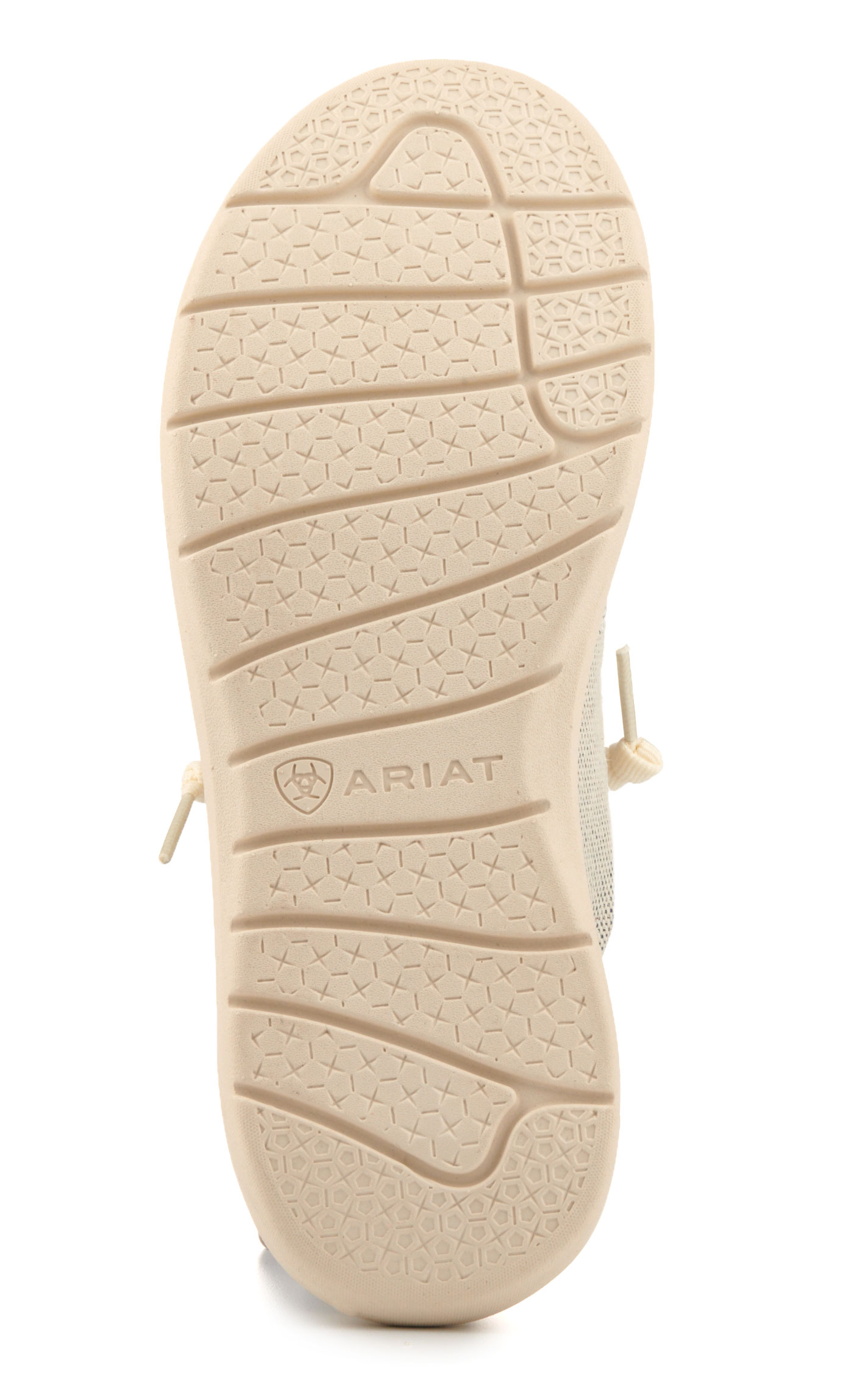Ariat Women's Hilo Gallant Gray Canvas Moc Toe Lace Up Casual Shoe - Image 1