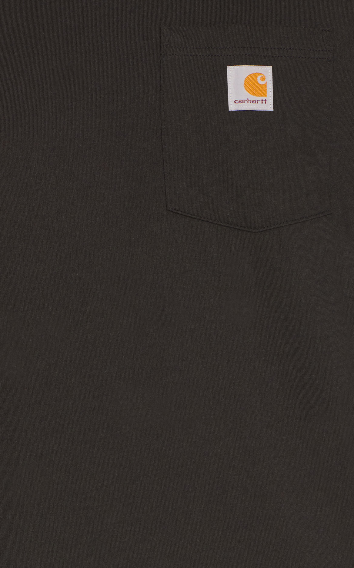 Carhartt Men's Black Loose Fit Logo Pocket Work T-Shirt - Big & Tall - Image 2