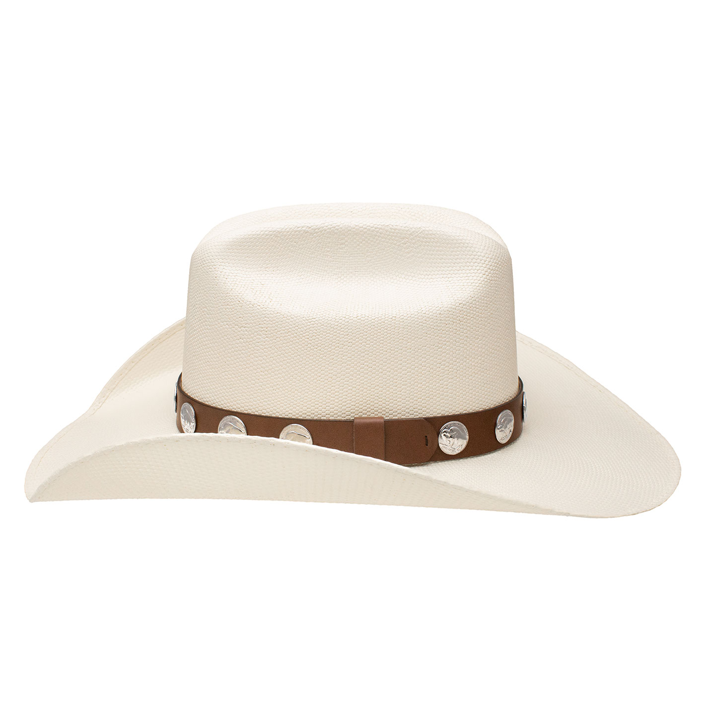 Charlie 1 Horse Lainey Wilson Women's Hang Tight Honey White Cattleman Crown Straw Cowboy Hat - Image 1