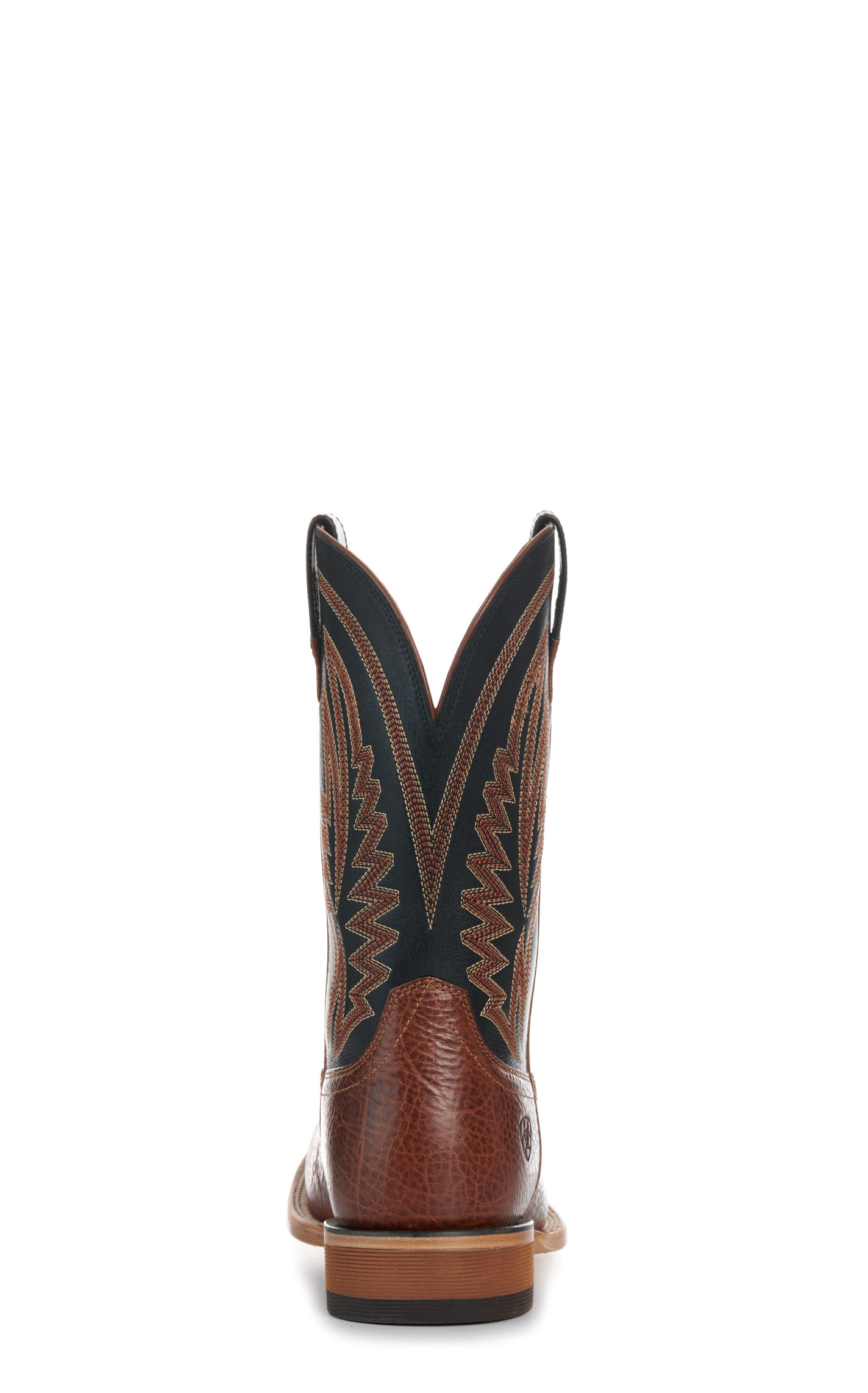 Ariat Men's Gingersnap & Black Sidewinder TekStep Wide Square Toe Cowboy Boots - Image 1