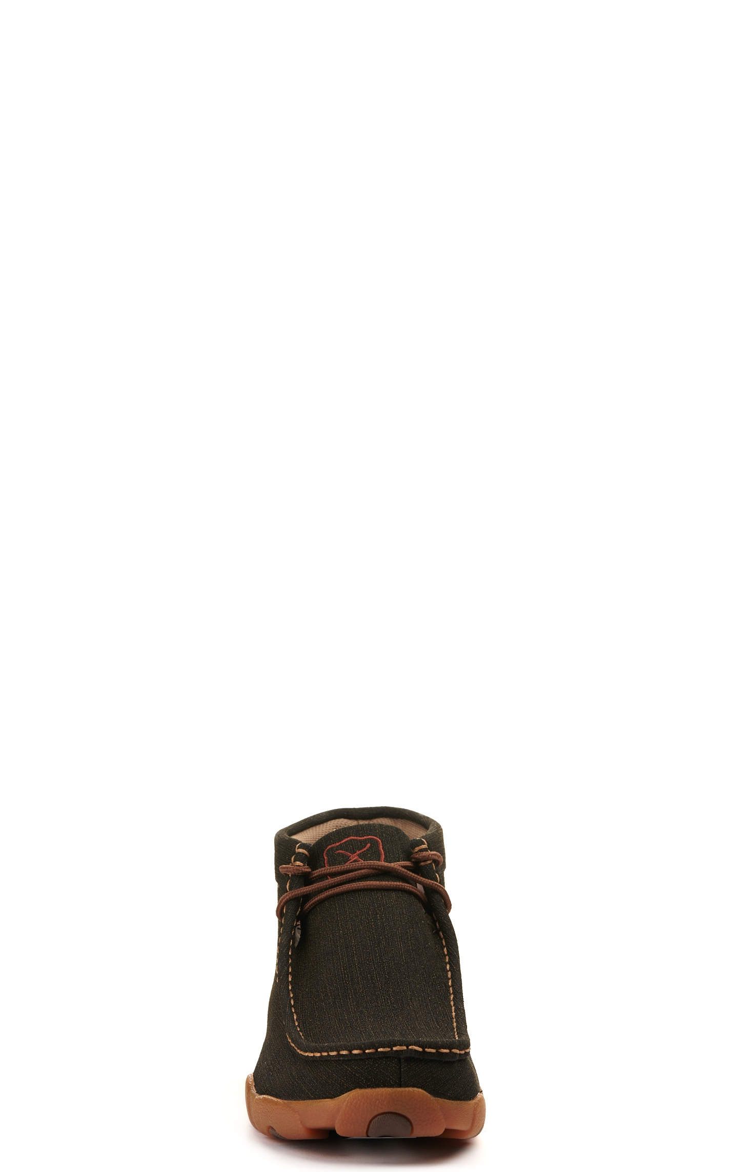 Twisted X Men's Brown Black Moc Toe Chukka Driving Lace Up Casual Shoe - Image 1