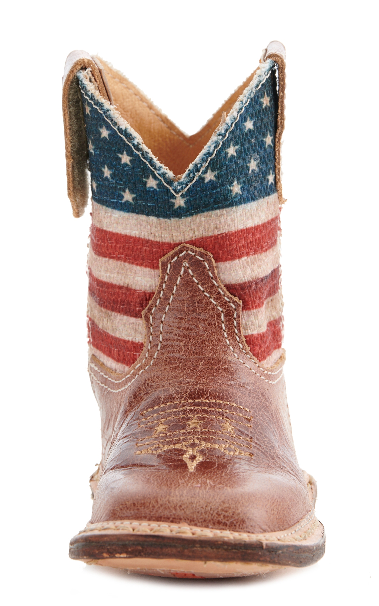 Roper Infant Cowbaby American Flag Square Toe Boot - Image 1