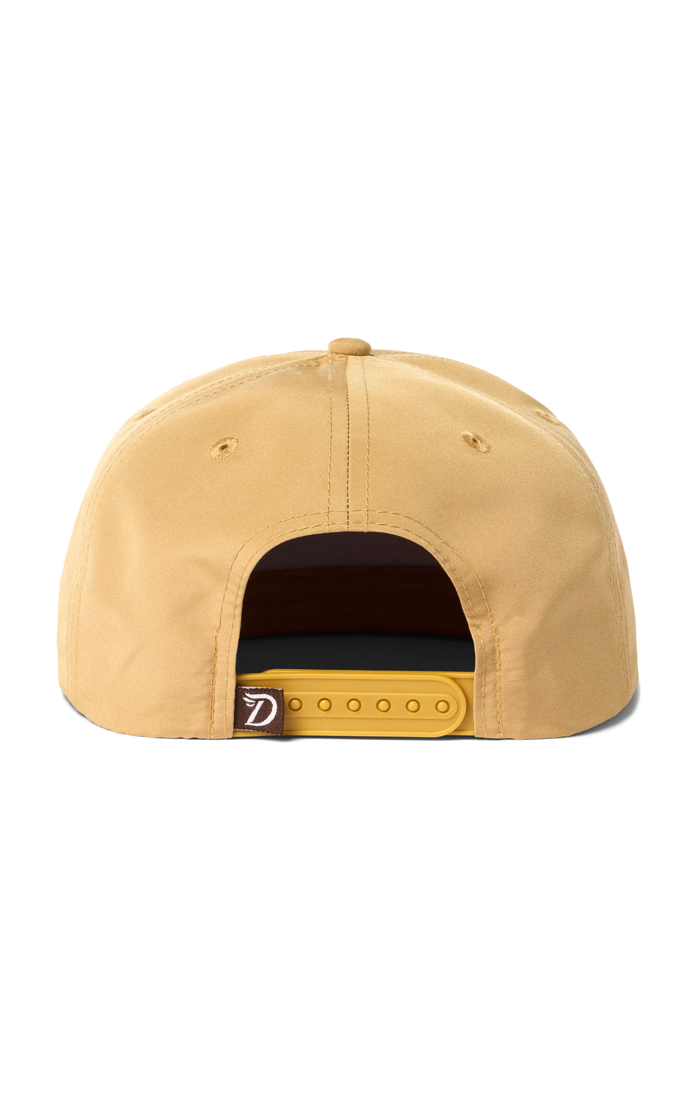 Duck Camp Honey Mustard Embroidered Orange Logo Cap - Image 1