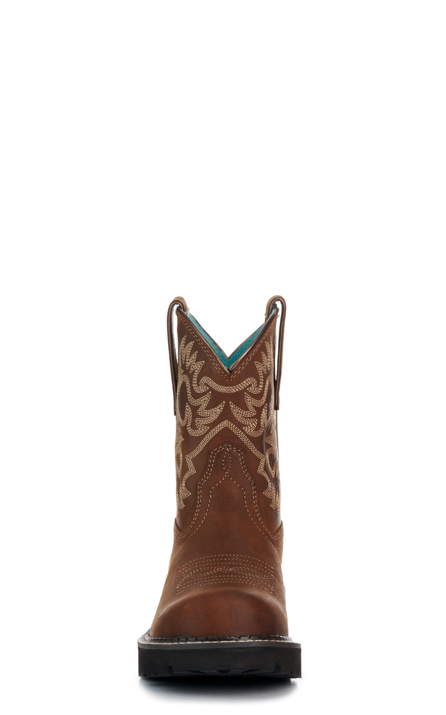 Ariat Women's Sassy Brown FatBaby Cowboy Boots - Image 1