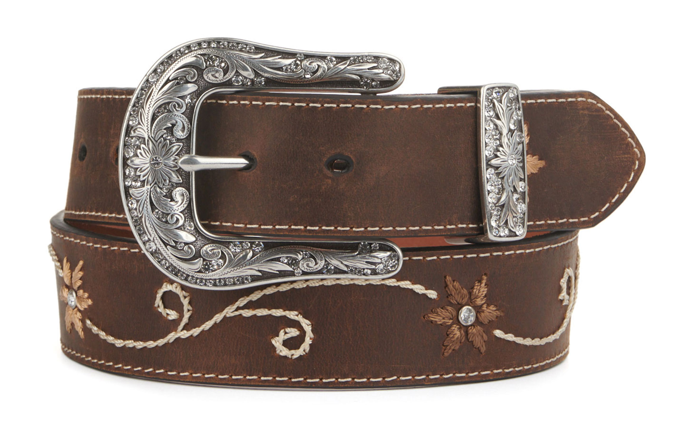 Nocona Women's Rhinestone Western Belt - Image 1
