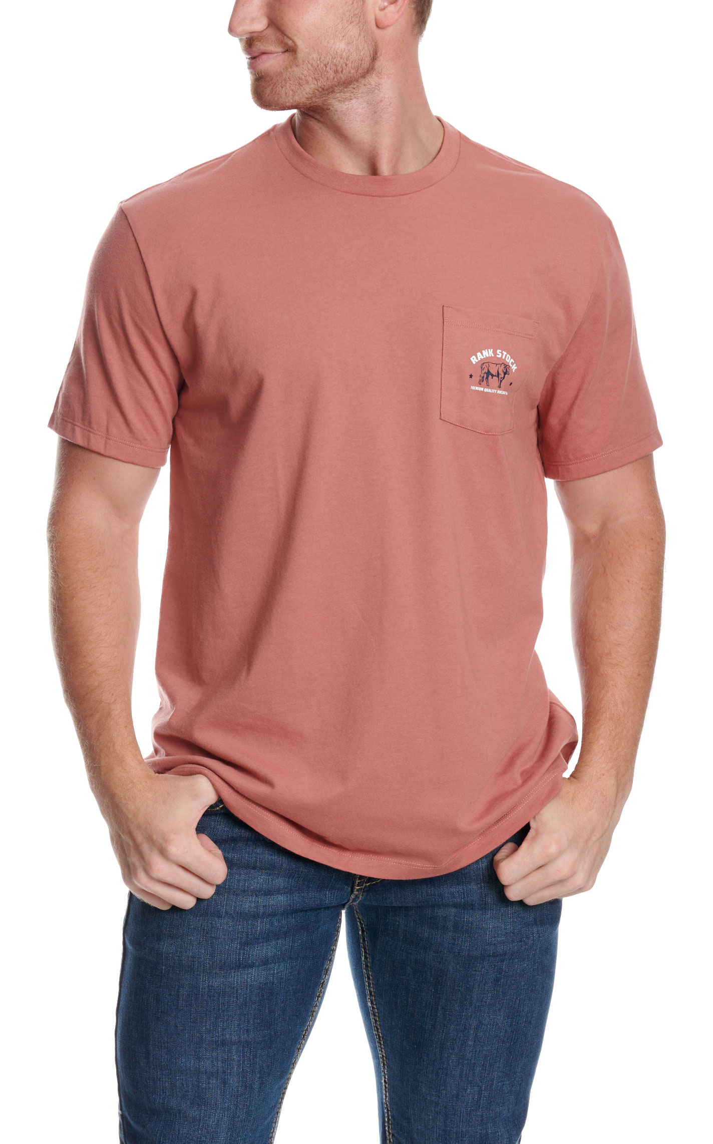 Hooey Men's Salmon Rank Stock Beef Graphic T-Shirt - Image 1