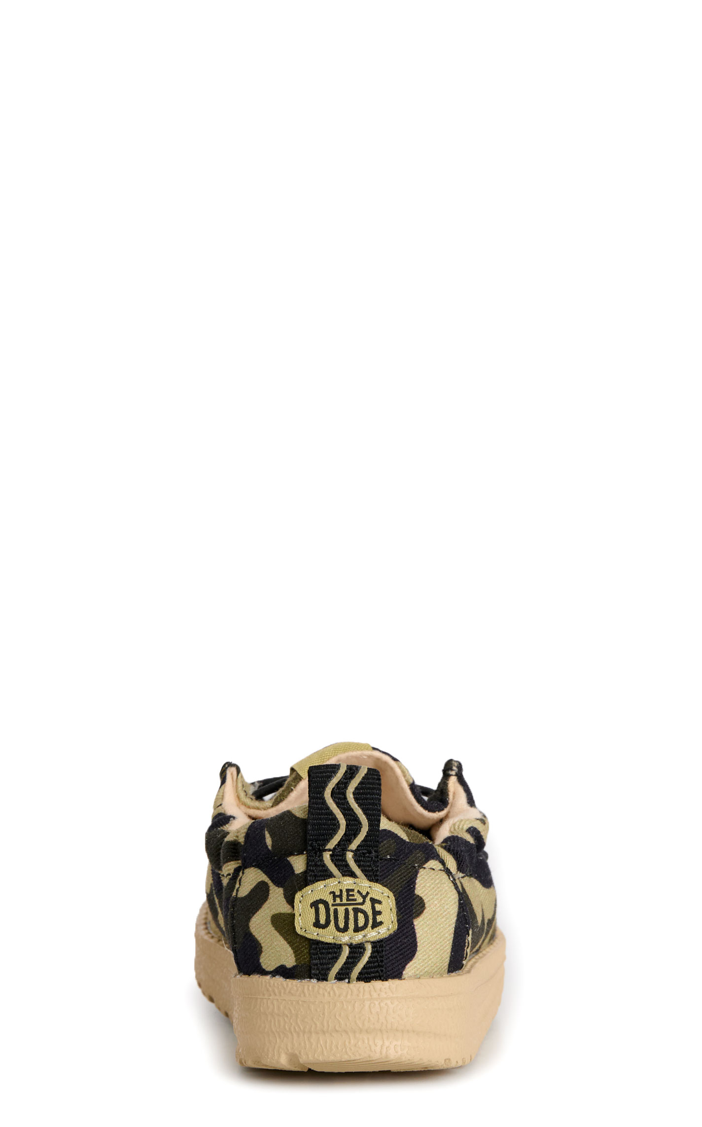 Hey Dude Infant Boy's Lil' Dudes Camo Moc Toe Casual Shoes  - Image 1
