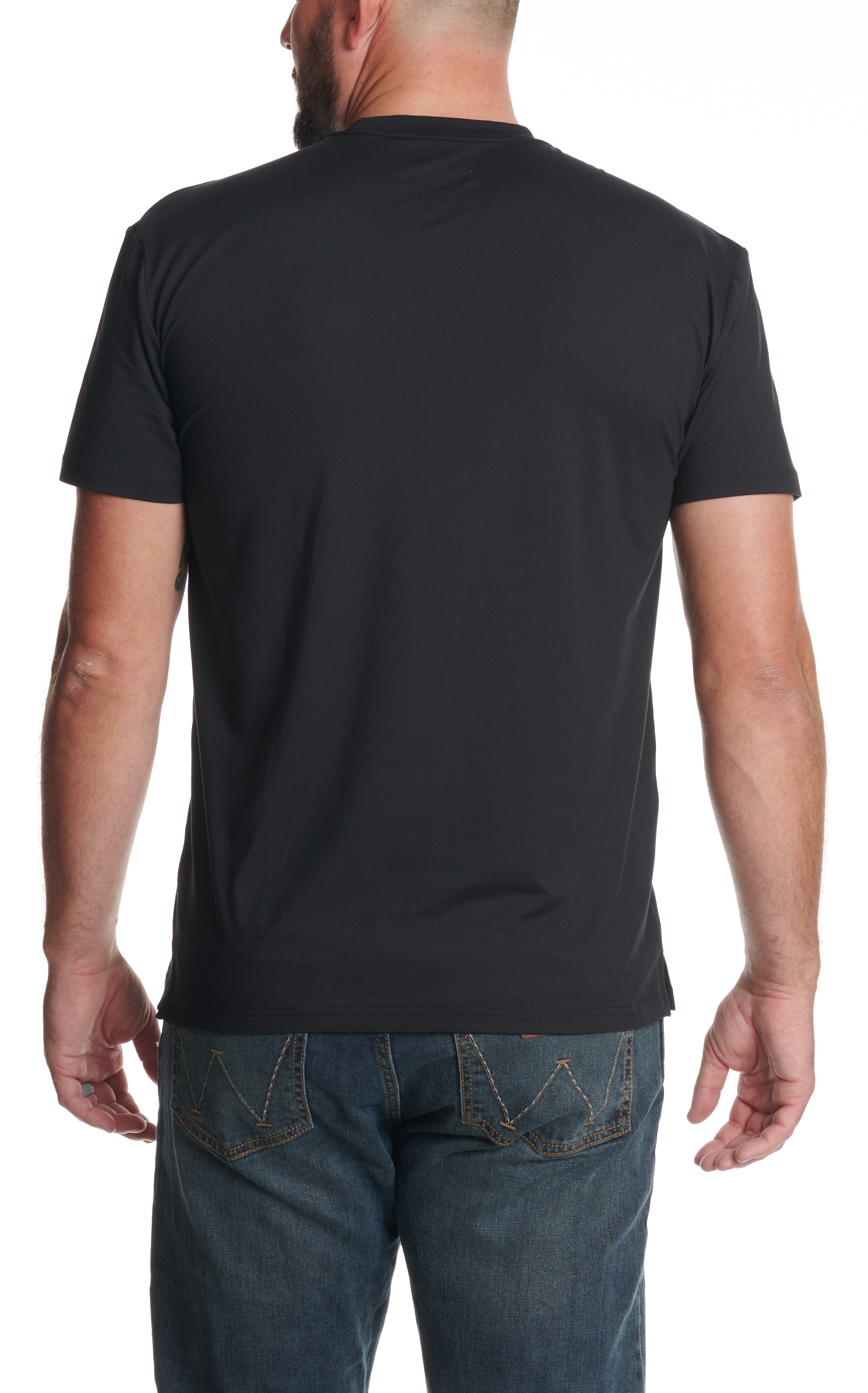 Burlebo Men's Go To Tee Midnight Black T-Shirt - Image 1
