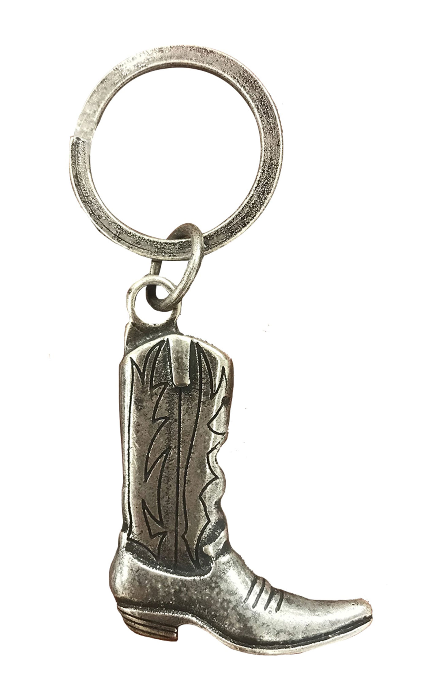 AndWest Silver Boot Keychain - Image 1