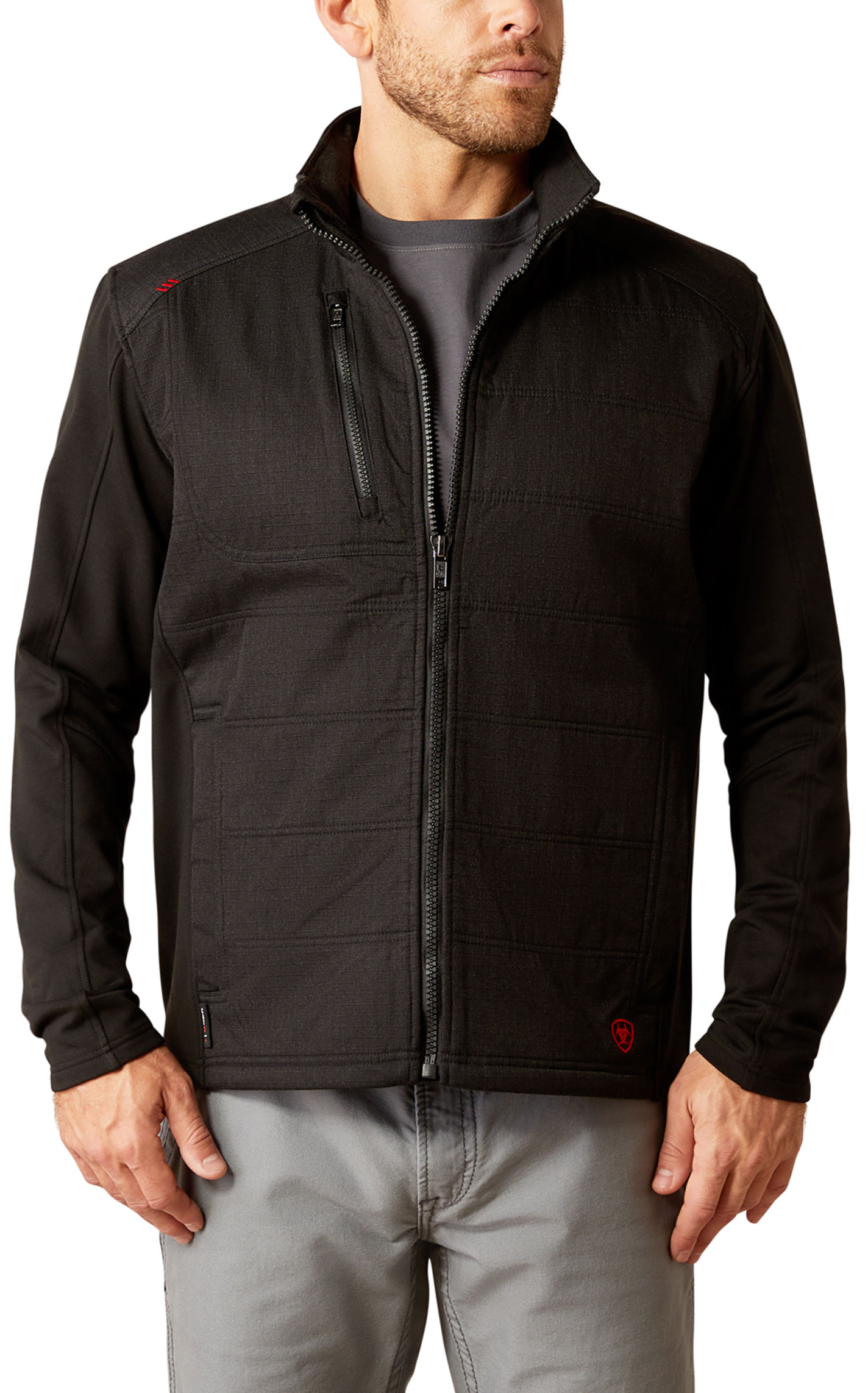 Ariat Men's FR Black Cloud 9 Insulated Work Jacket - Image 1