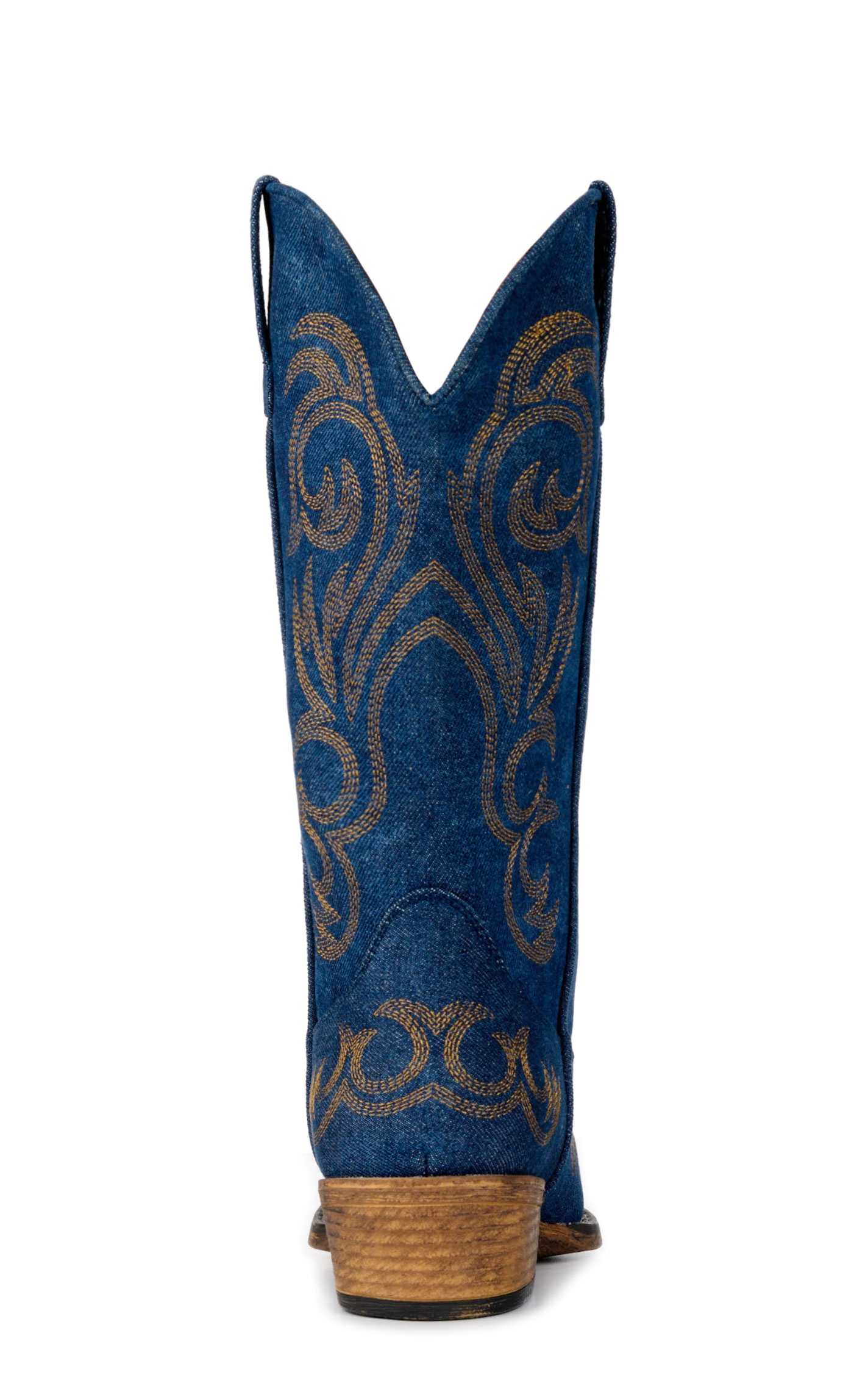 Roper Women's Riley Denim Snip Toe Cowboy Boots - Image 1