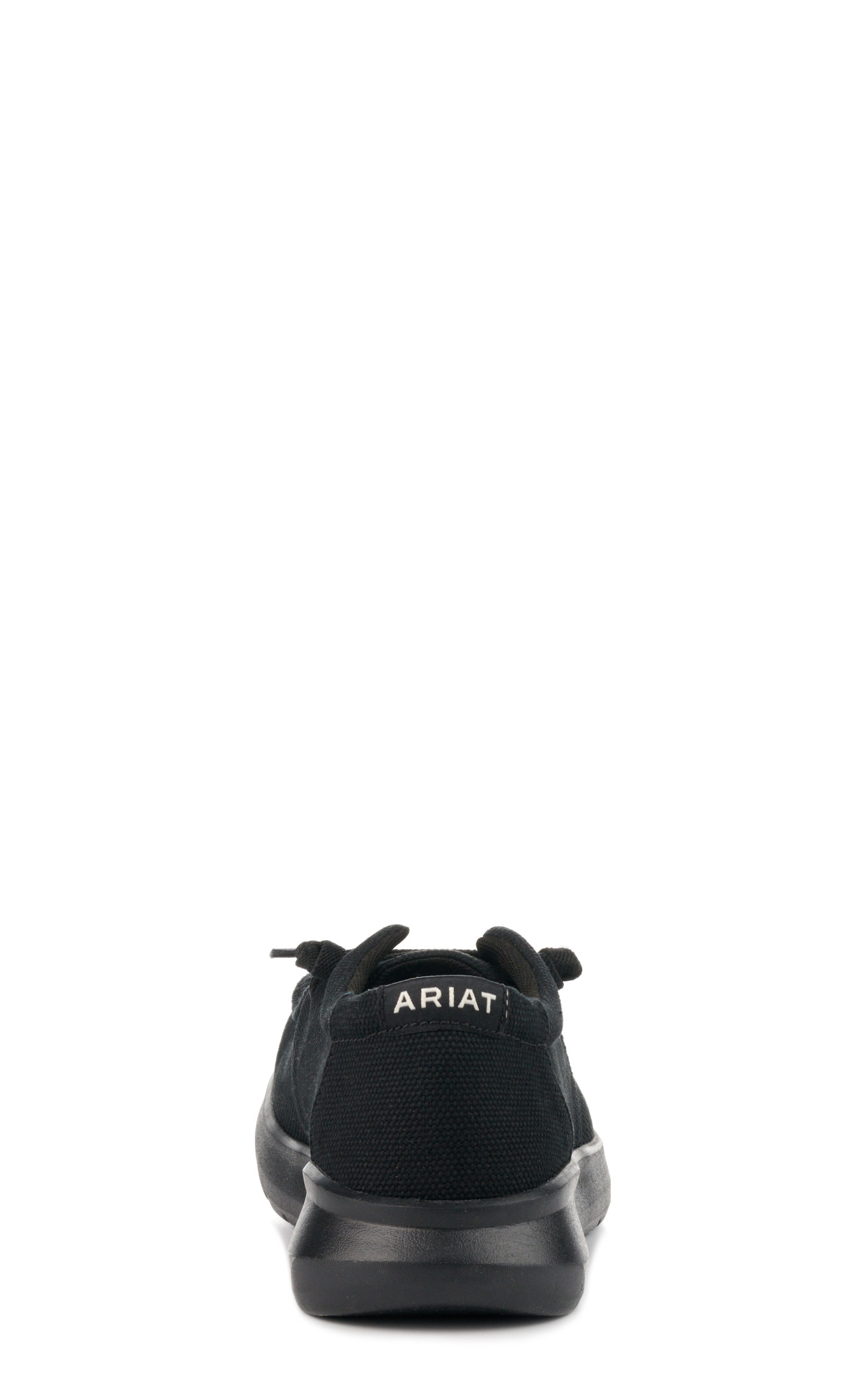Ariat Men's Hilo Black Canvas Moc Toe Lace Up Casual Shoe - Image 1