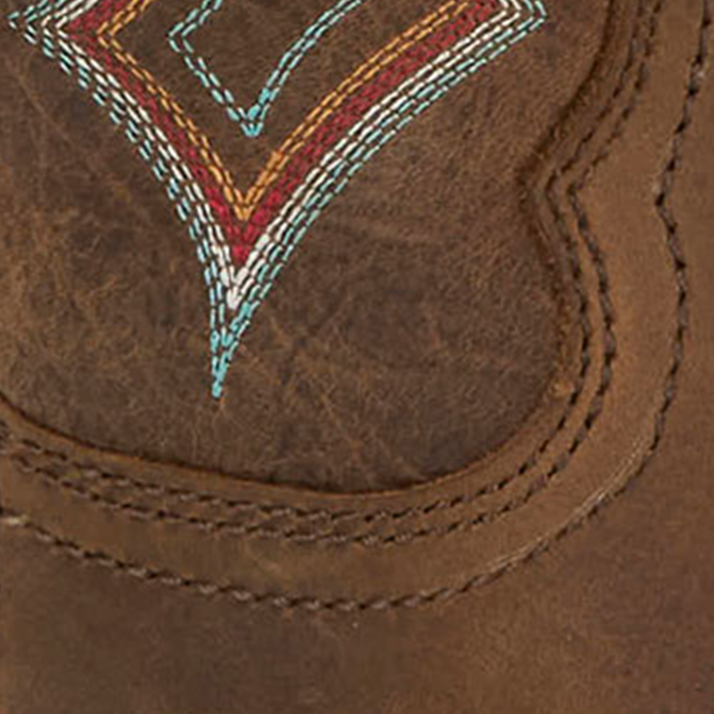 Justin Women’s Frontier Collection Miss Ellie Taupe Wide Square Toe Boots - Image 1