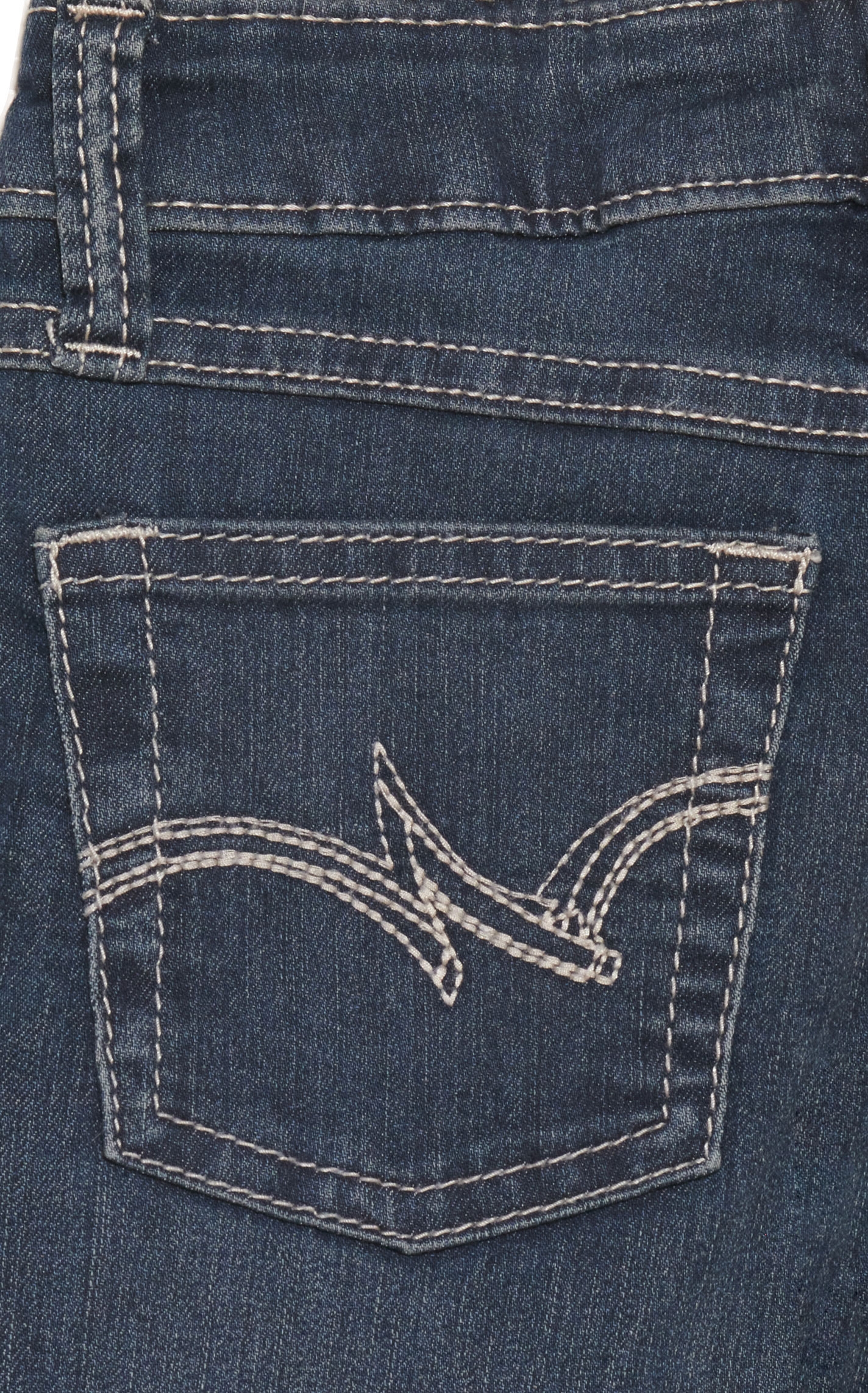 Wrangler Girls' Dark Wash Boot Cut Jeans - Image 1