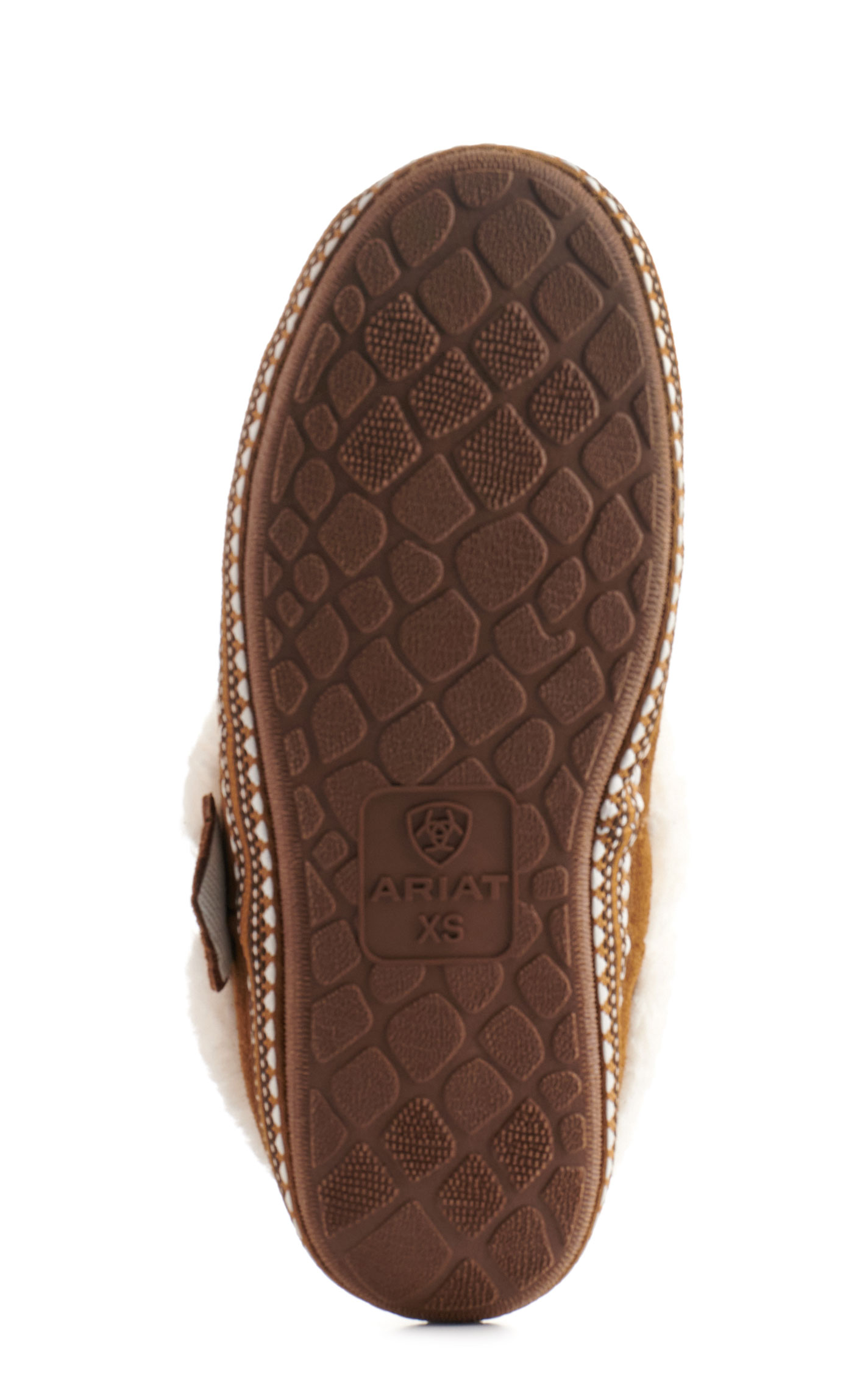 Ariat Women's Melody Chocolate Suede Slippers - Image 1