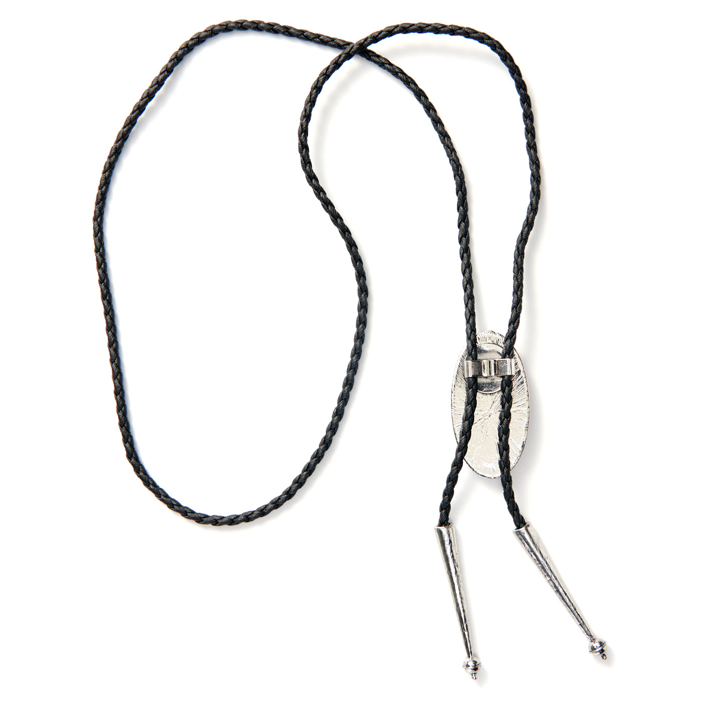 AndWest Antiqued Ride Along Turquoise & Rope Bolo Tie - Image 1