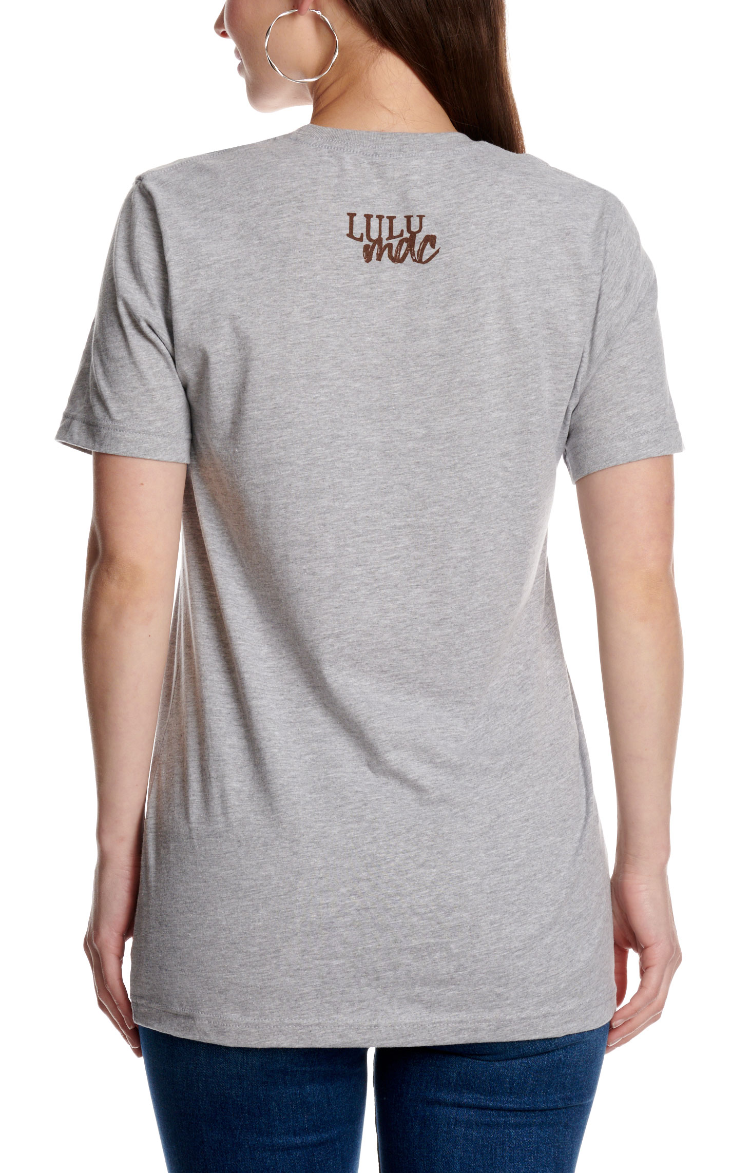 Lulu Mac Women's Tamed Athletic Heather Graphic T-Shirt - Image 3