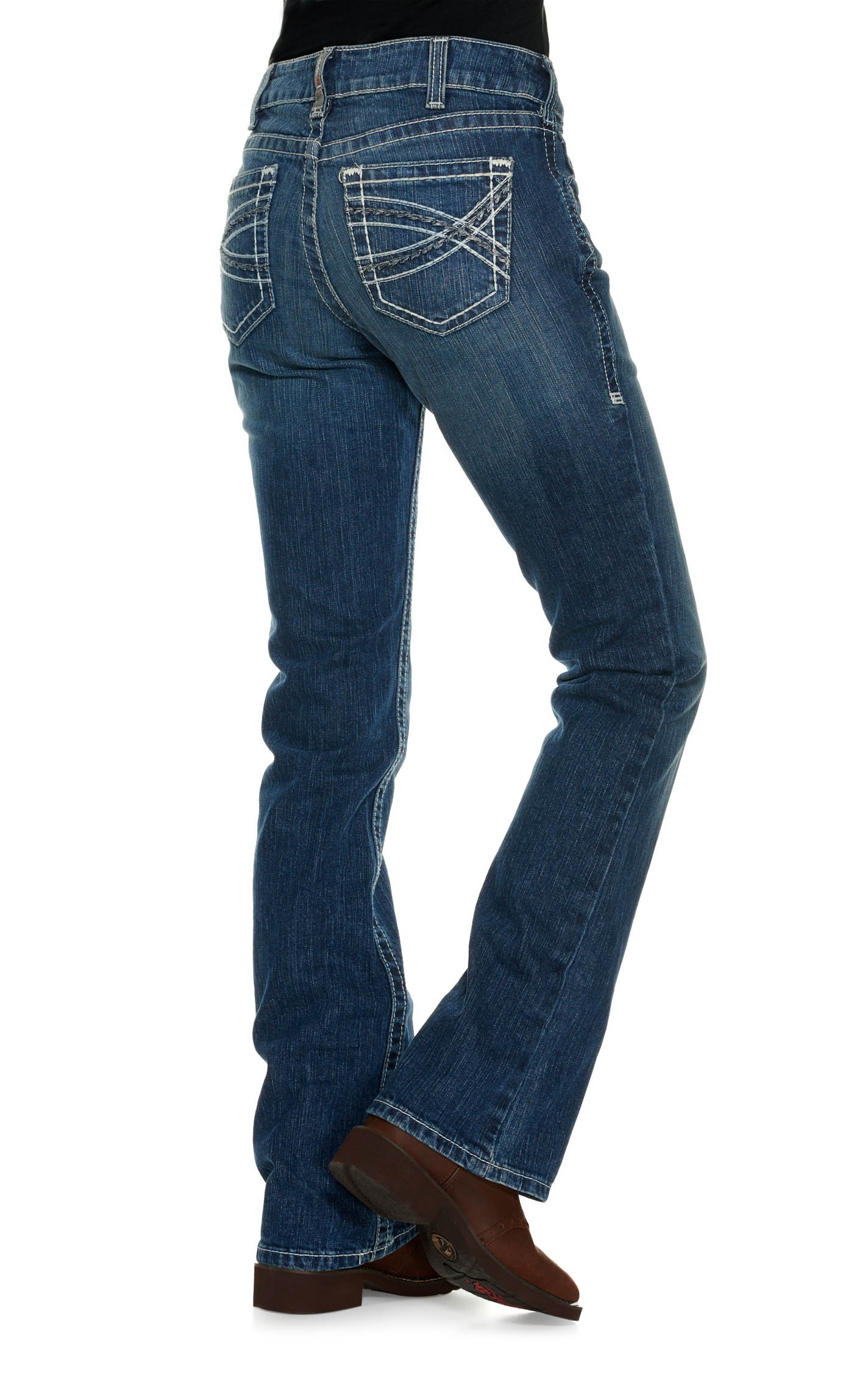 Ariat Work FR Women's Mid Rise Boot Cut Jeans - Image 1