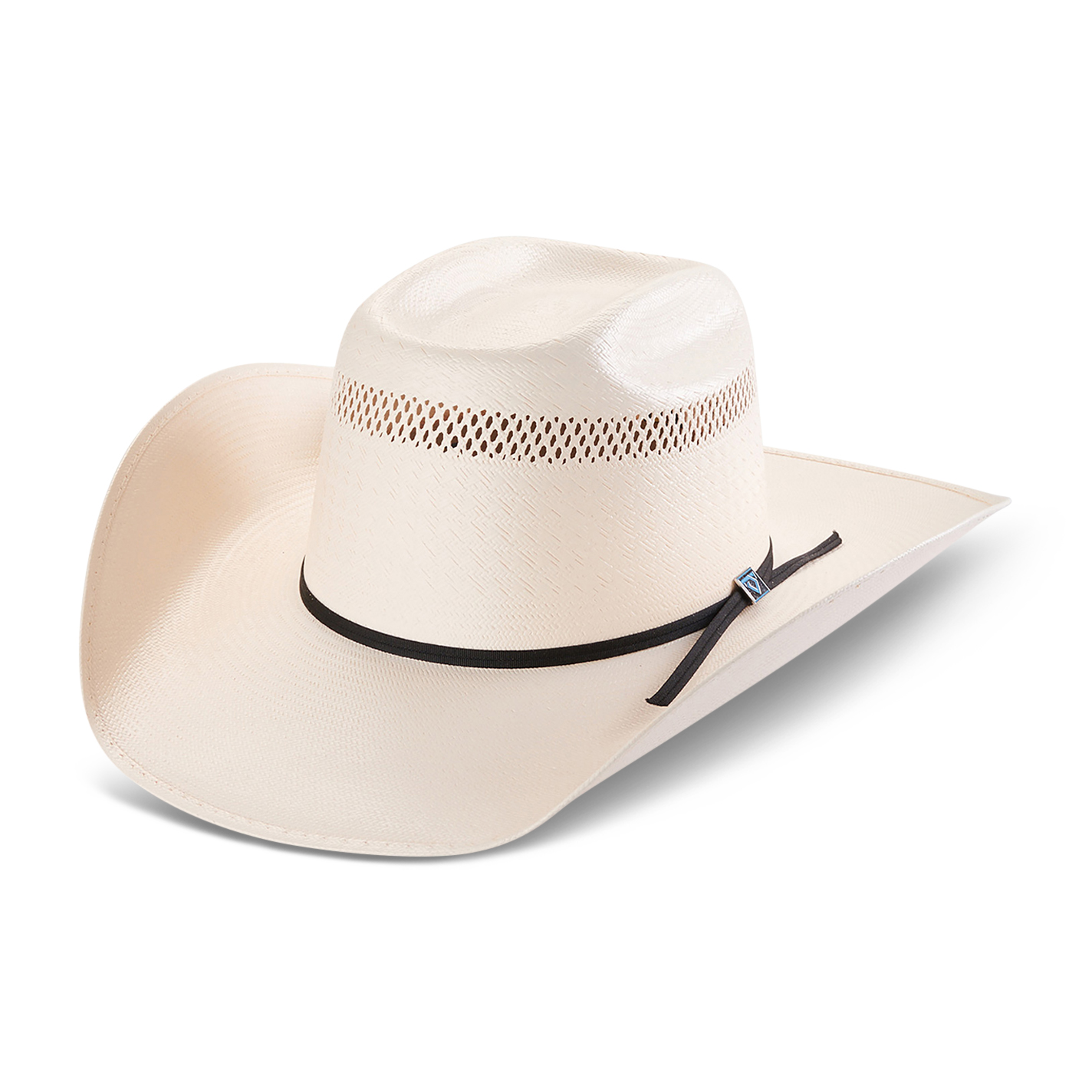 Resistol Cody Johnson Hootie Natural Ventilated Straw Hat - Image 1