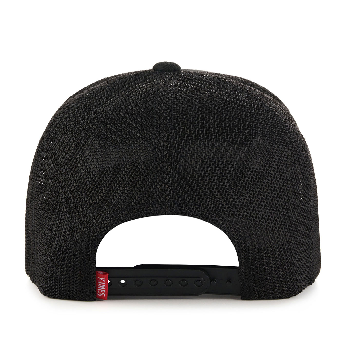 Kimes Ranch Nite Train Black with Turquoise Horns Snapback Cap - Image 1