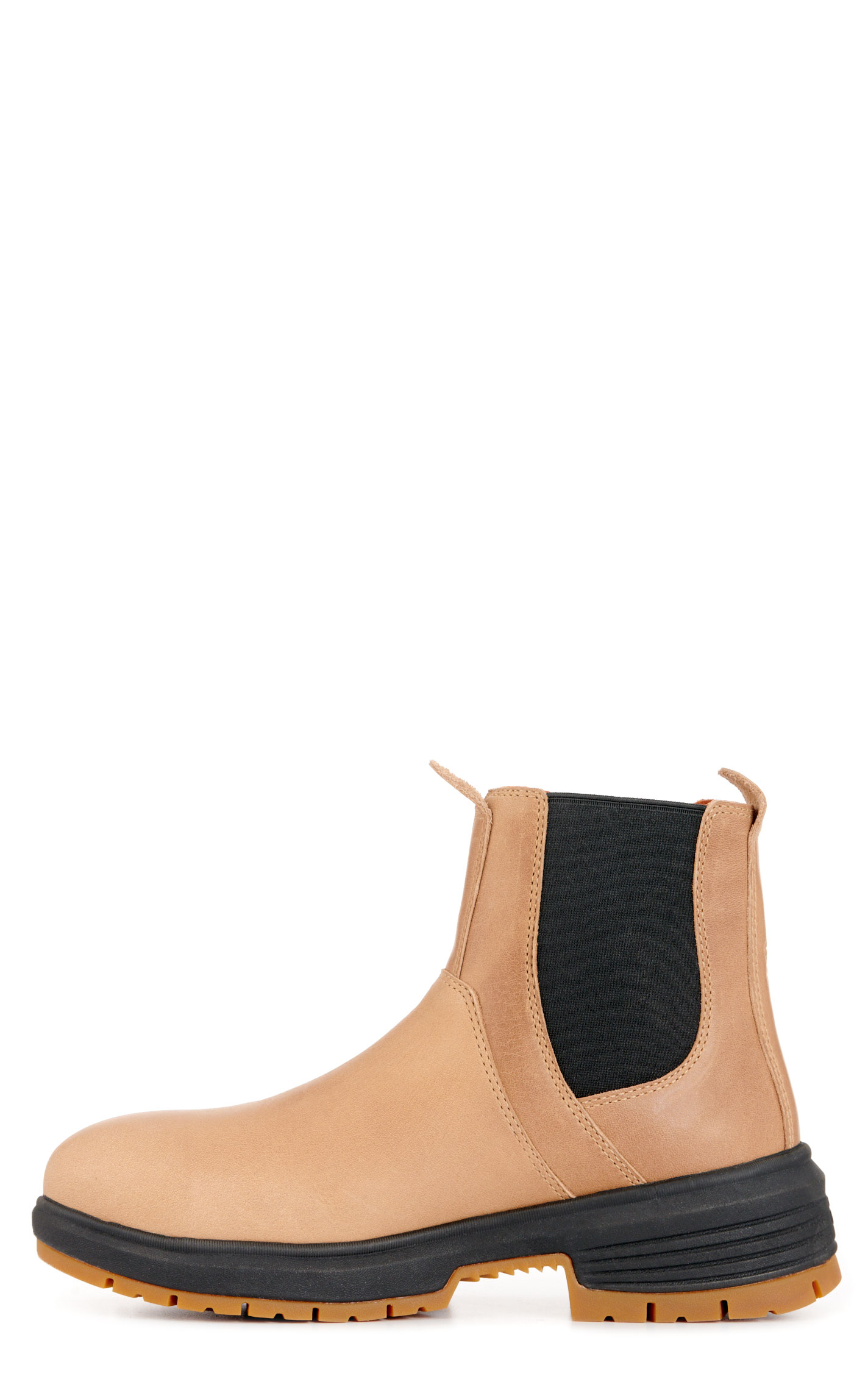 Timberland PRO Women's Birchline Tan Round Composite Toe Chelsea Work Boot - Image 1
