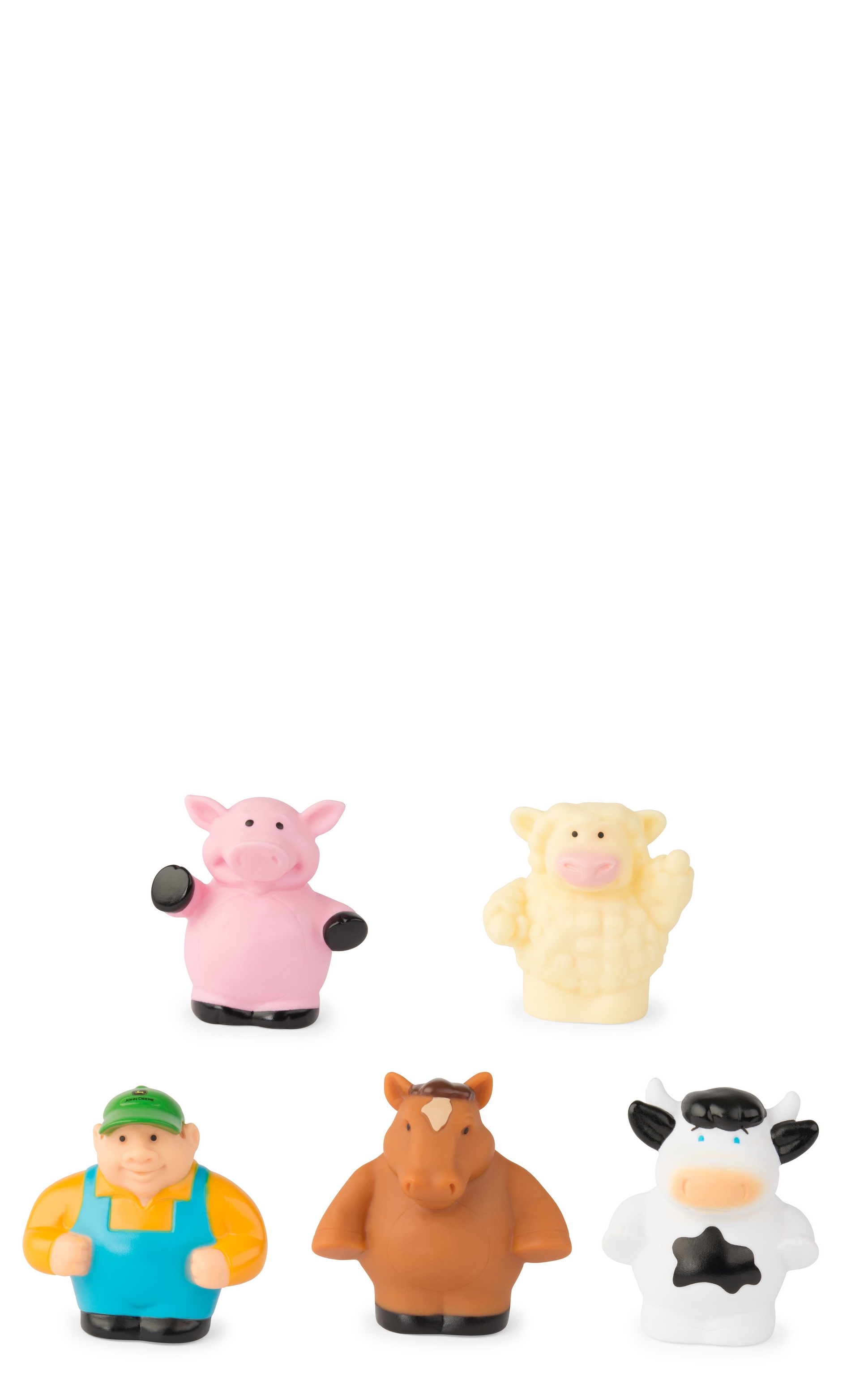 John Deere Animal Sounds Hay Ride Toy Set - Image 1