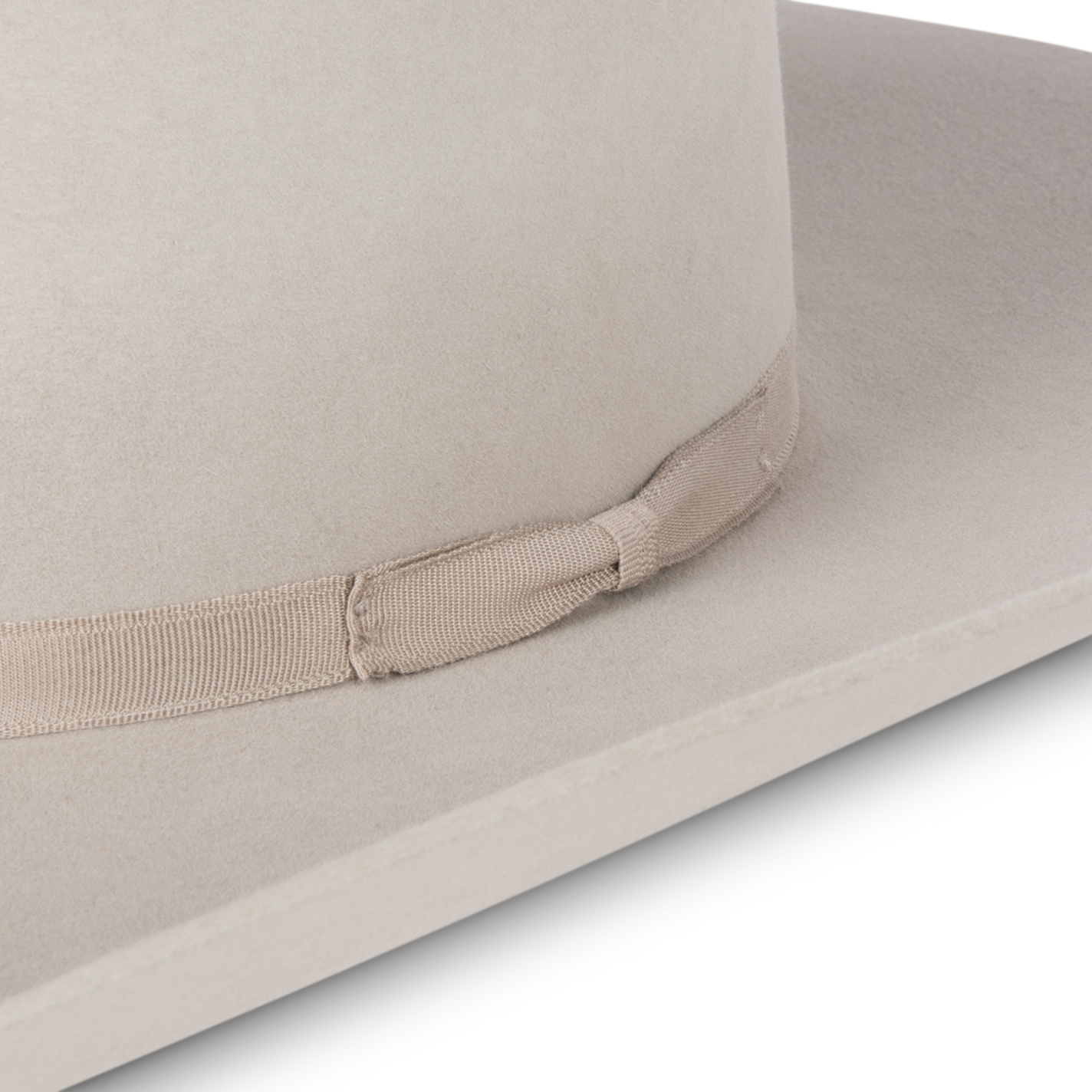 Rodeo King 10X Silver Belly Open Crown Cowboy Hat - Image 1