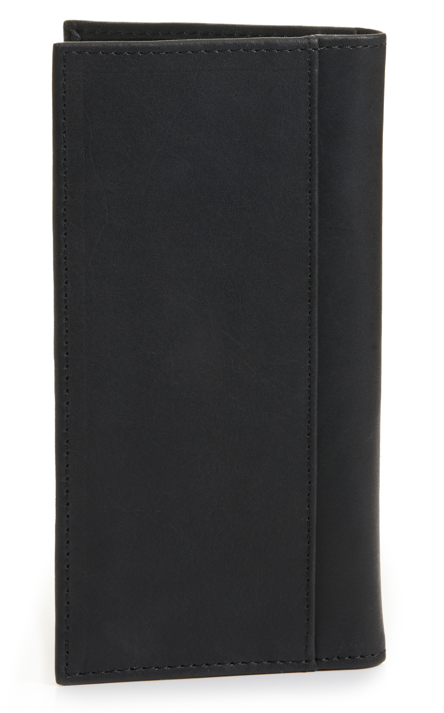 JRC & Sons Men's Black Ranch Hand Leather Rodeo Wallet - Image 1