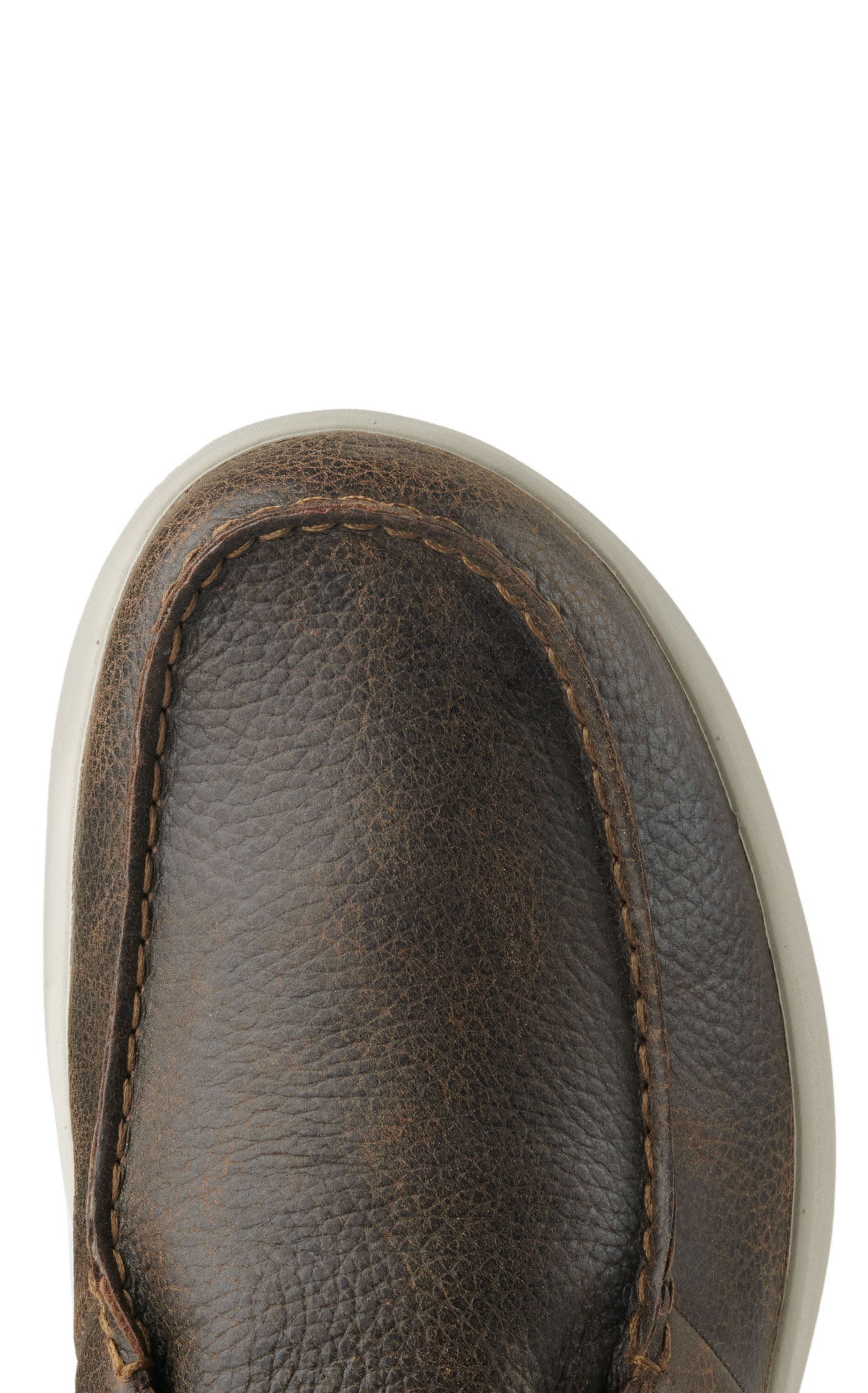 Ariat Men's Hilo Dark Brown and Tan Leather Lace Up Casual Shoes - Image 1