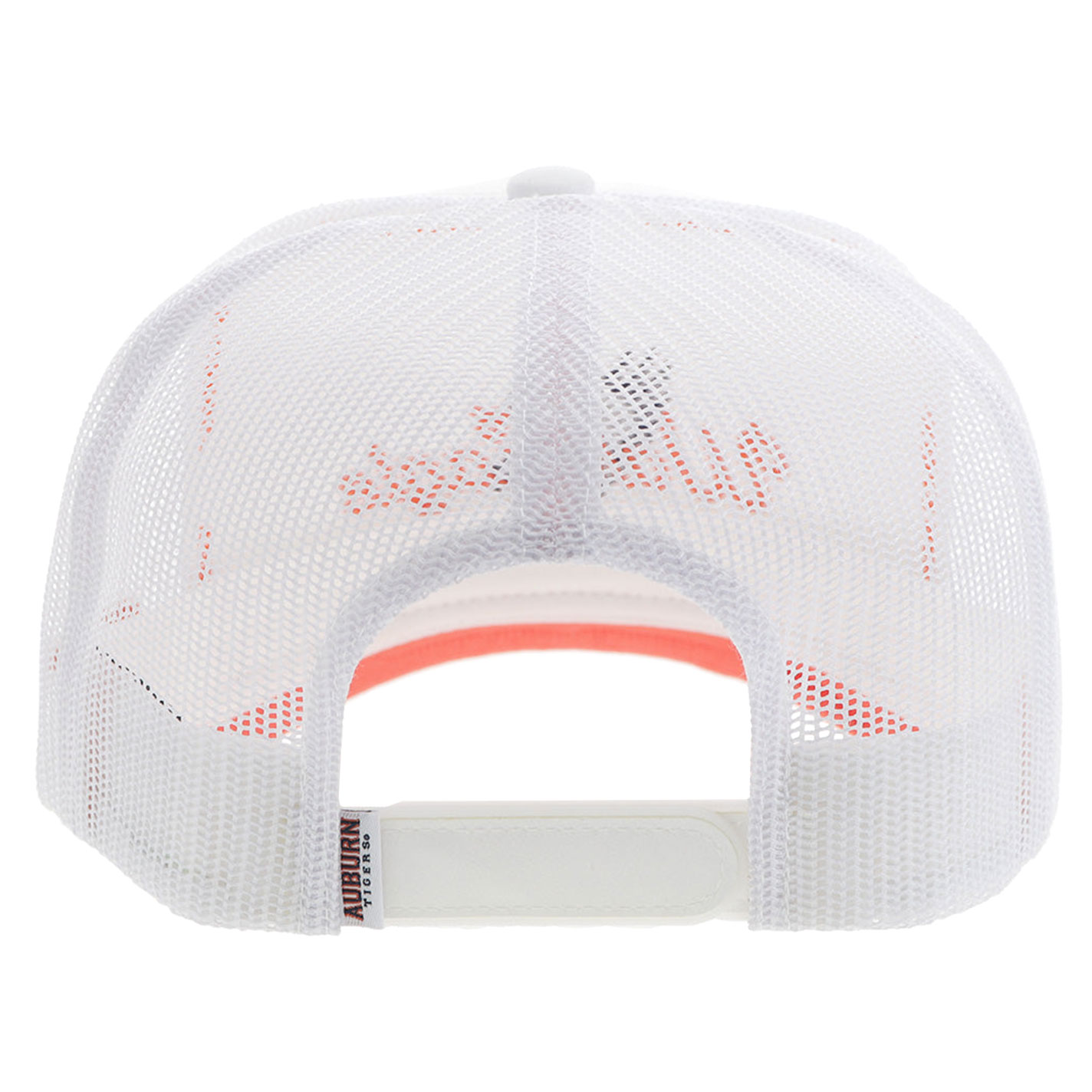 Hooey Collegiate Collection White AU War Eagle Curved Bill Cap - Image 1