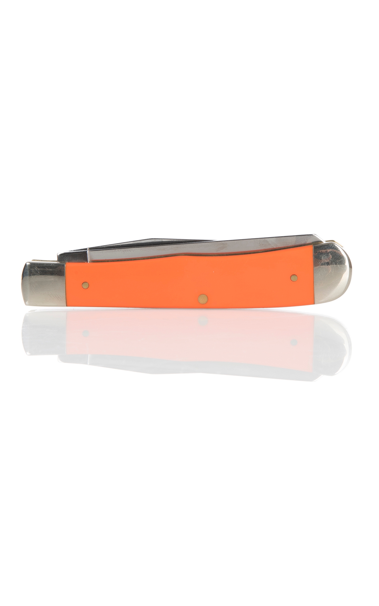 Case Knives Smooth Orange Synthetic Trapper - Image 1