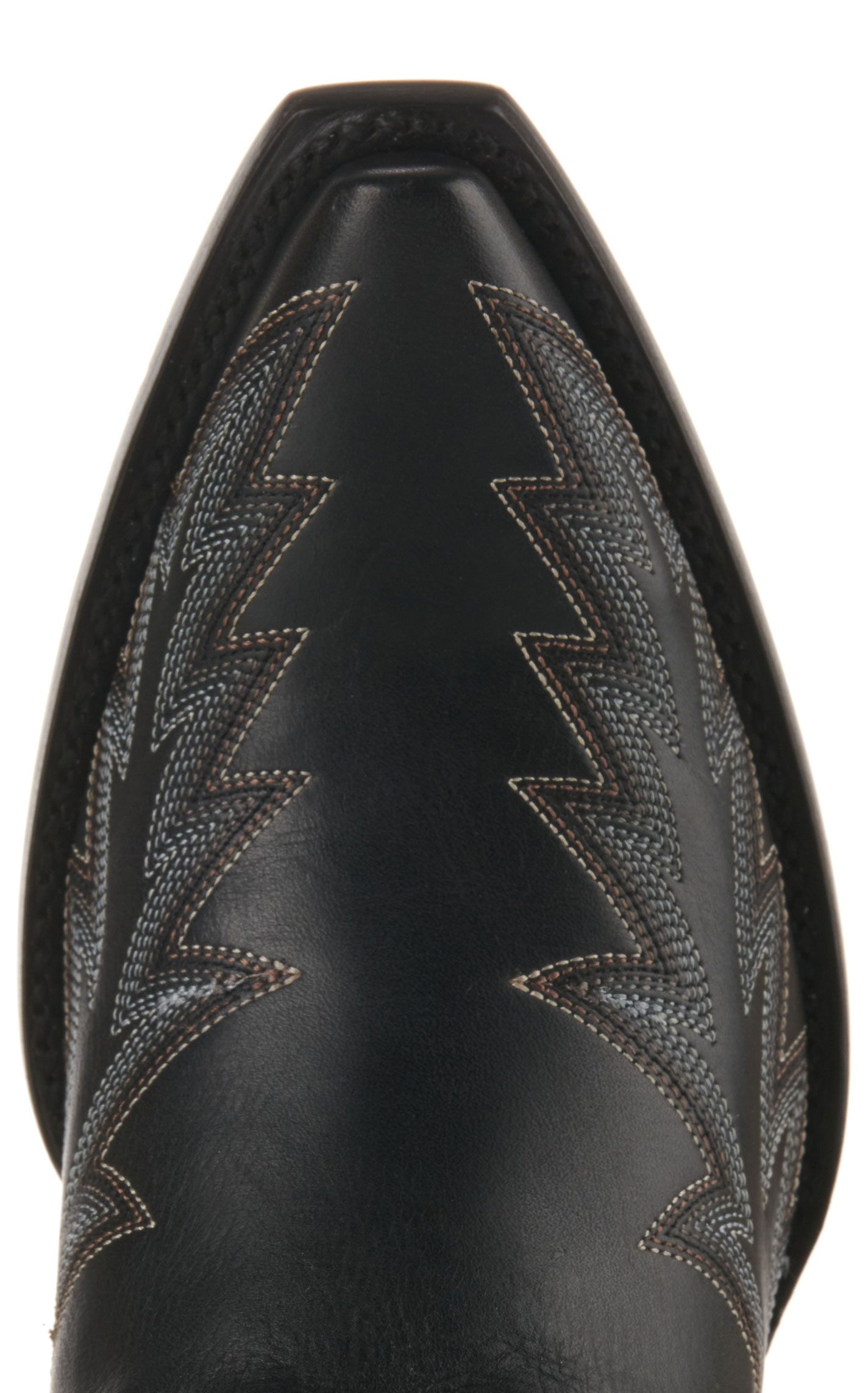 Cavender's Women's Black Snip Toe Cowboy Boots - Image 1