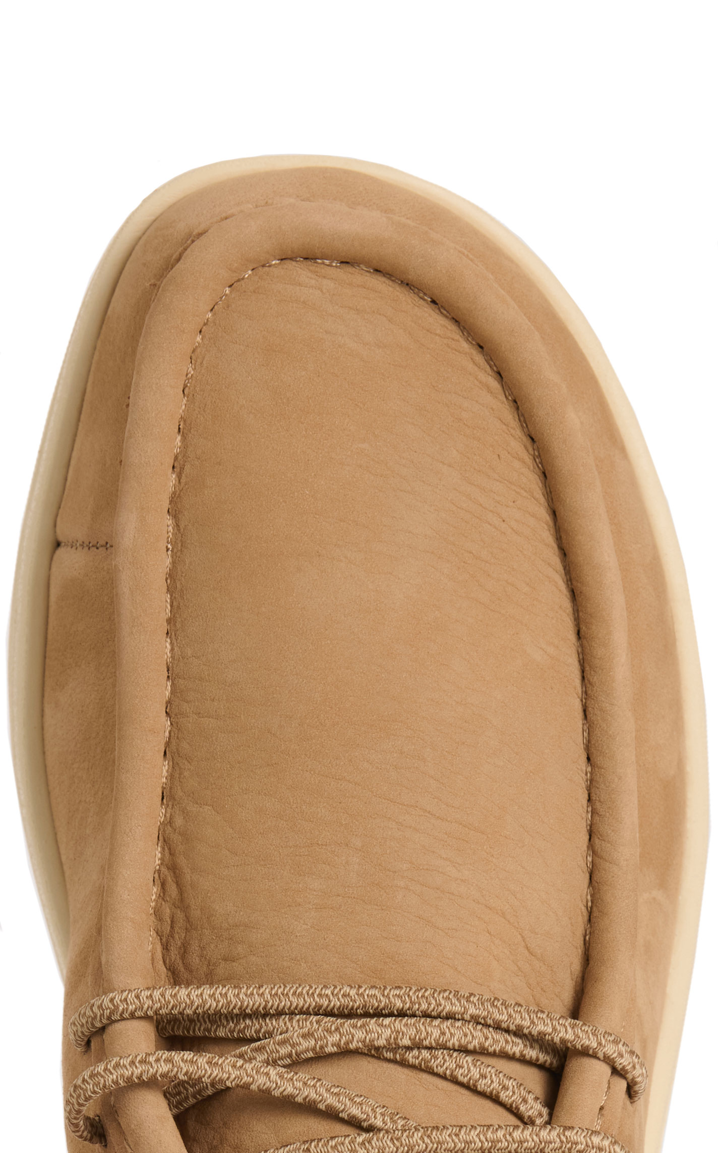 Hey Dude Men's Wally Grip Craft Tan Leather Moc Toe Casual Shoes - Image 1