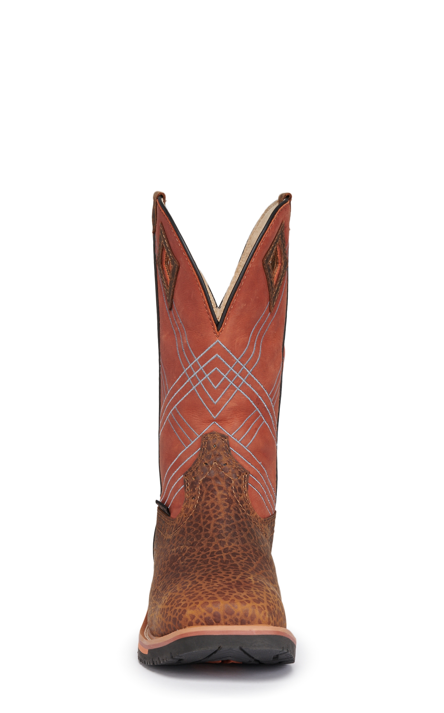 Justin Men's Stampede Dalhart Waterproof Wide Square Composite Toe Work Boots - Image 1