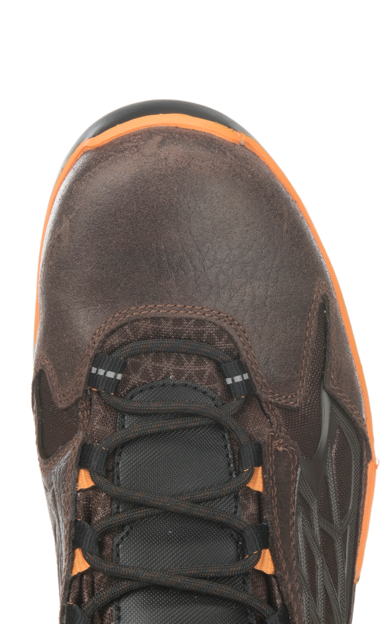 Ariat Men's Rebar Flex Chocolate Round Composite Toe Lace Up Work Boot - Image 1