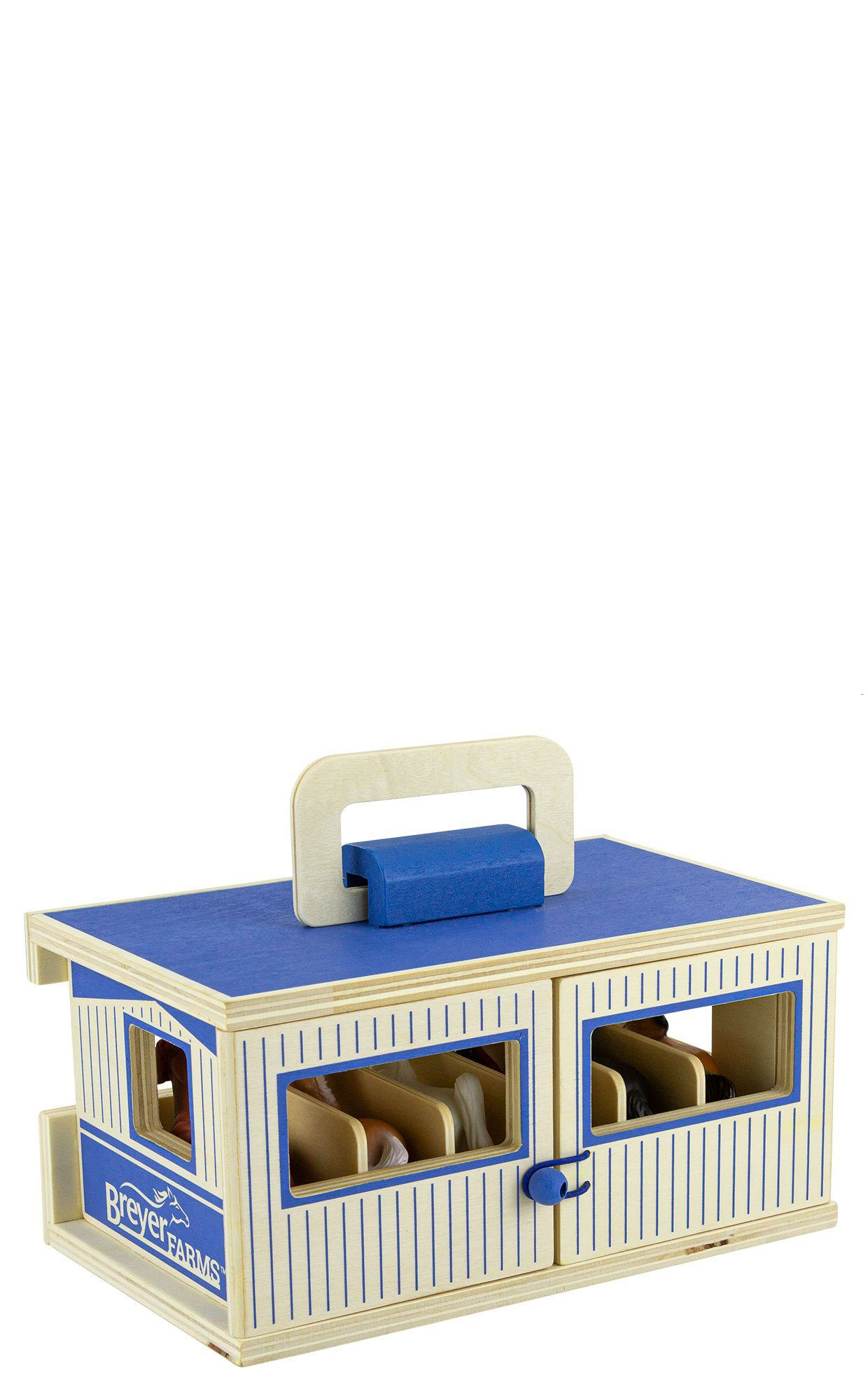 Breyer Farms Stablemates Wood Cary Stable - Image 1