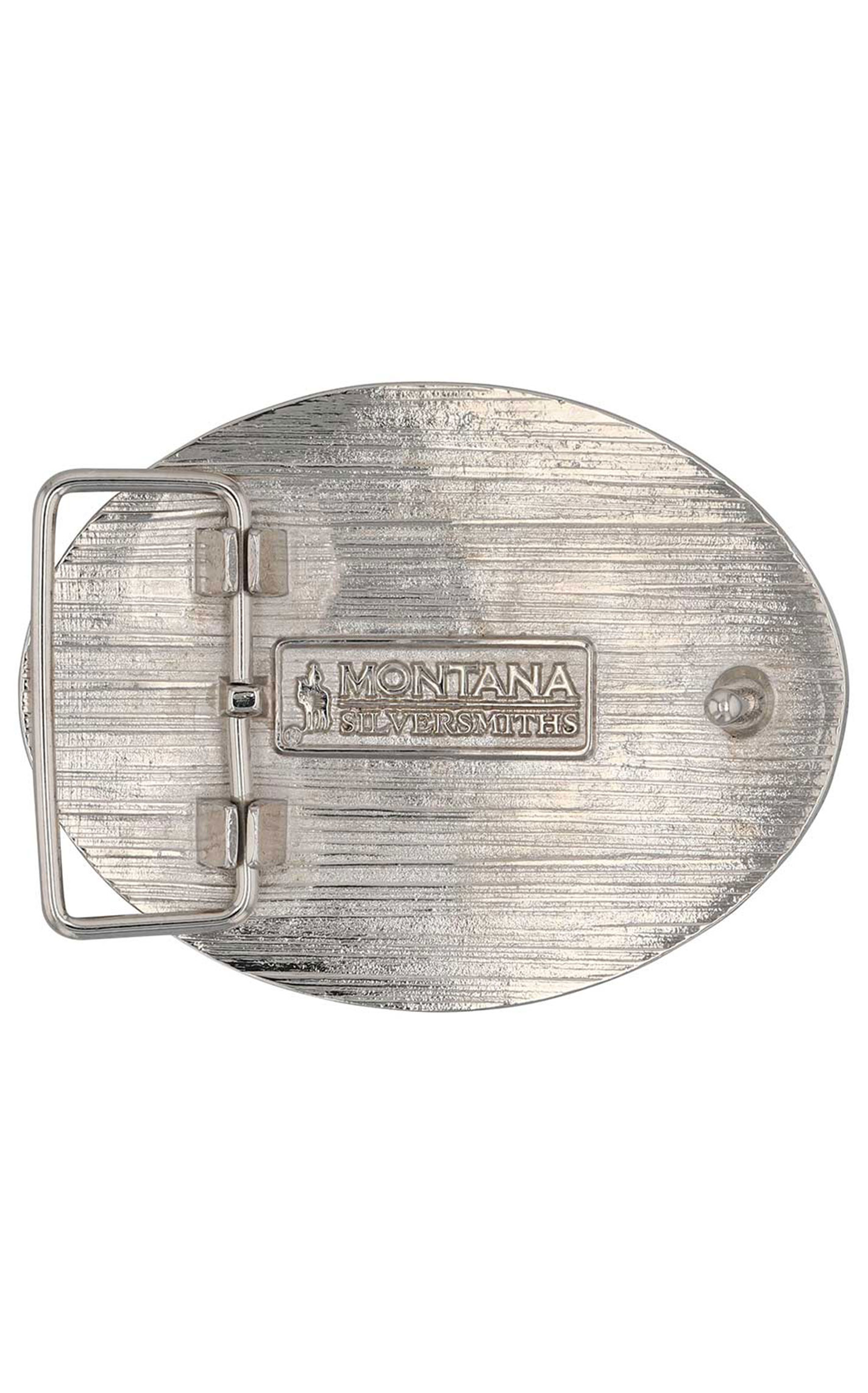Attitude by Montana Silversmiths Multi-Metal Christian Cowboy Belt Buckle - Image 1