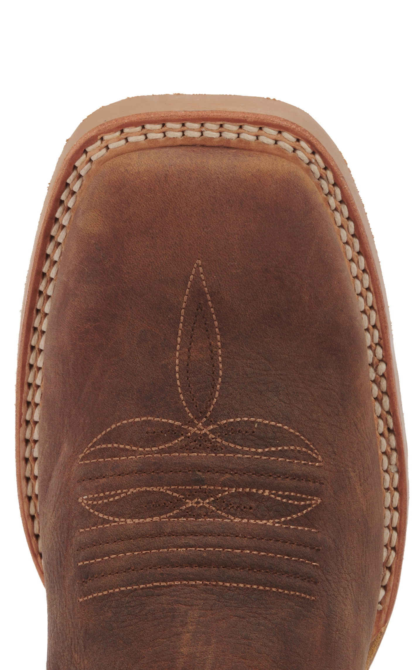 Durango Men's Rebel Pro Coffee Brown and Bone Square Toe Cowboy Boot - Image 1