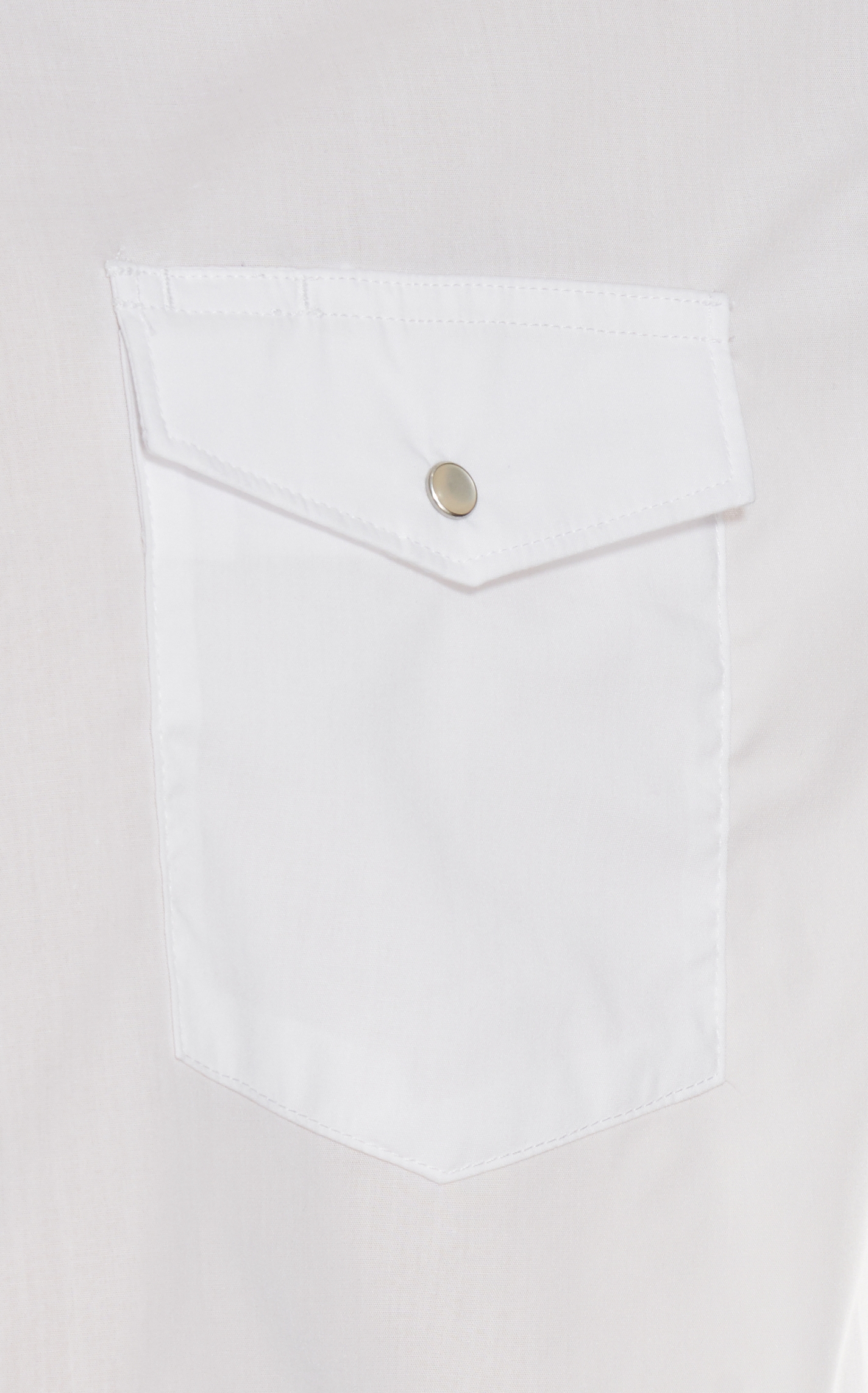 Wrangler Men's White Long Sleeve Western Shirt - Big & Tall - Image 1