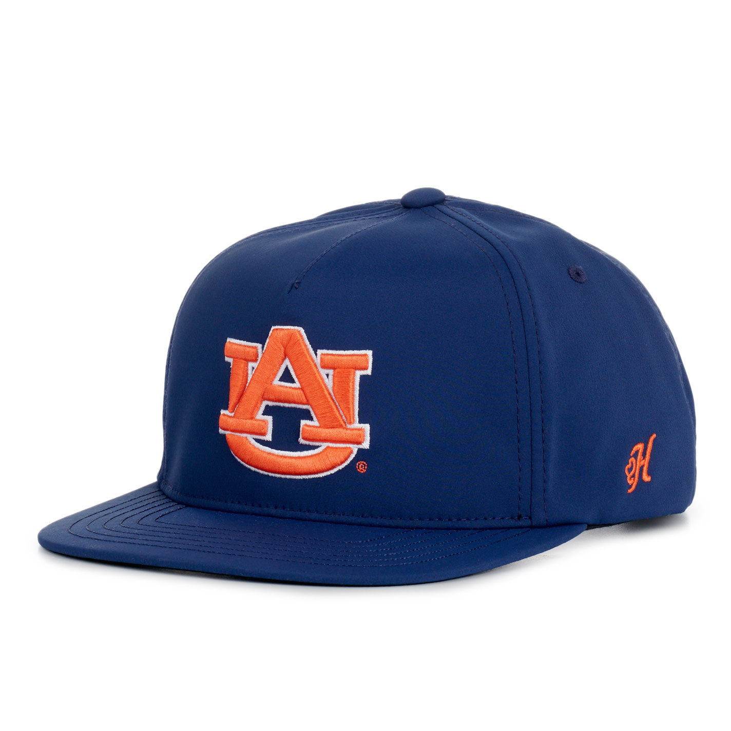 Hooey Collegiate Collection Blue Auburn Flat Bill Cap - Image 1