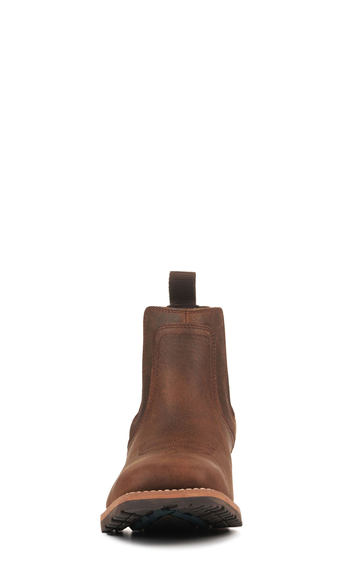 Ariat Men's Hybrid Low Boy Brown Wide Square Toe Chelsea Boots - Image 1