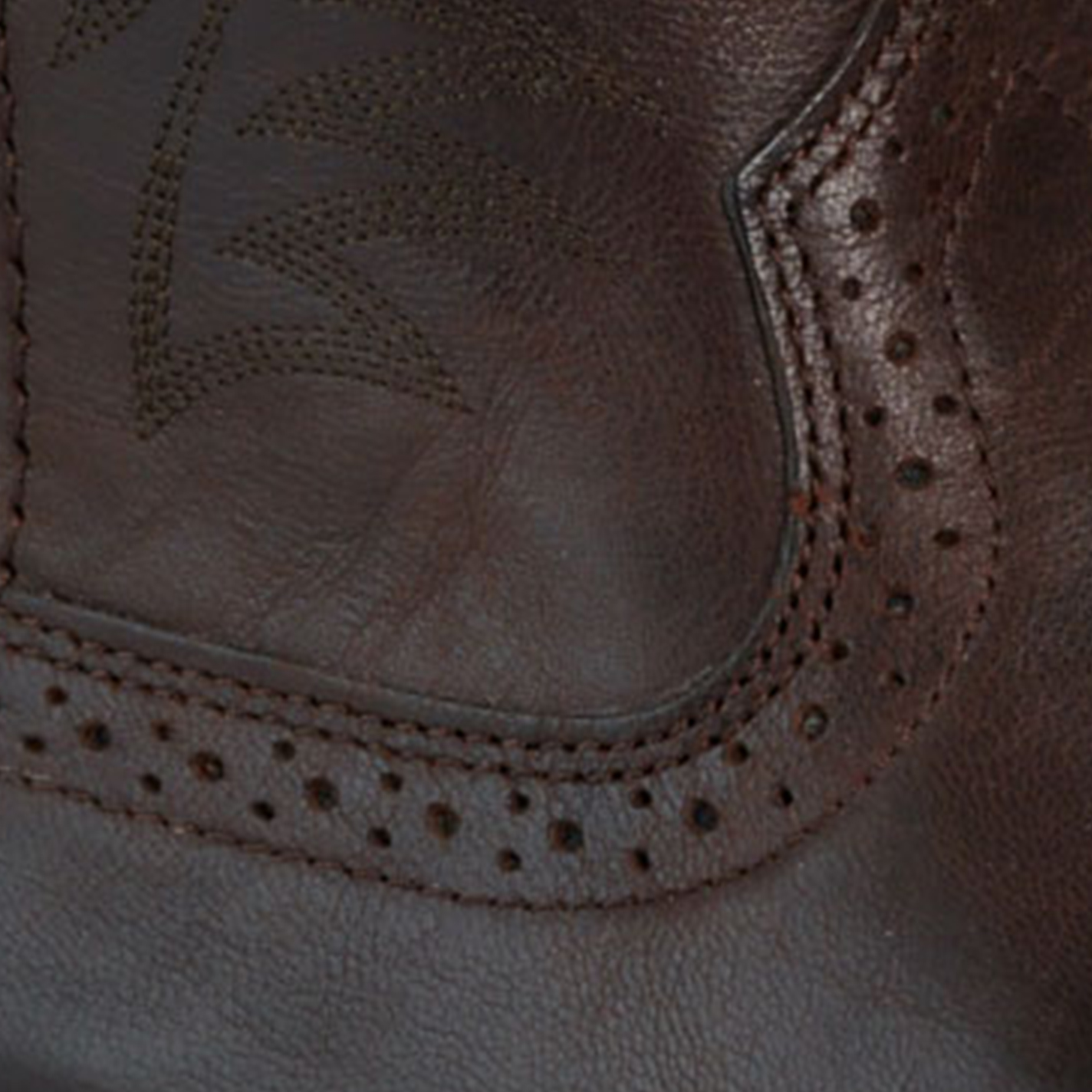 Ariat Men's Burnished Chocolate Sport Wide Square Toe Cowboy Boots - Image 1