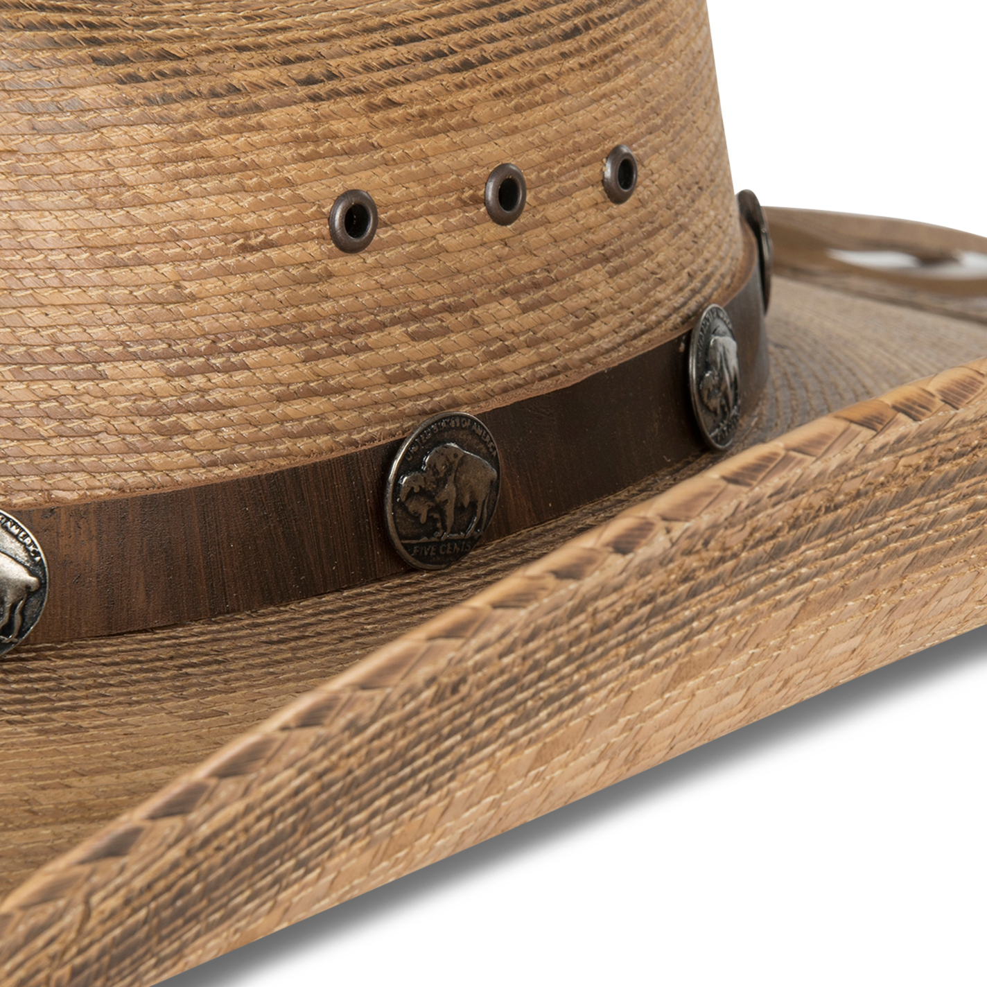Cavender's Ranch Collection Palm Leaf Cowboy Hat - Image 1