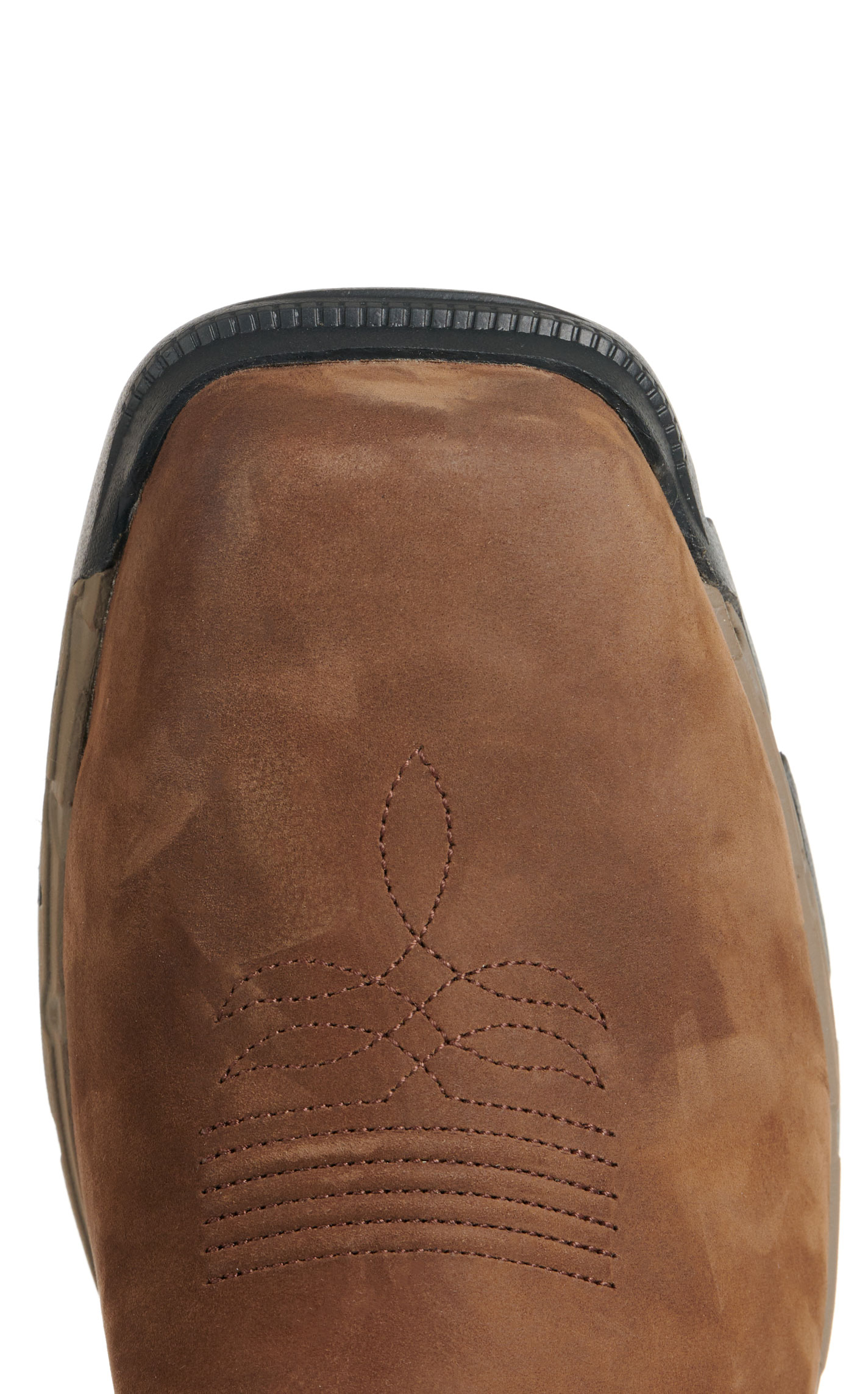 Ariat Men's Rebar Flex SD Brown and Gray Wide Square Composite Toe Work Boot - Image 1