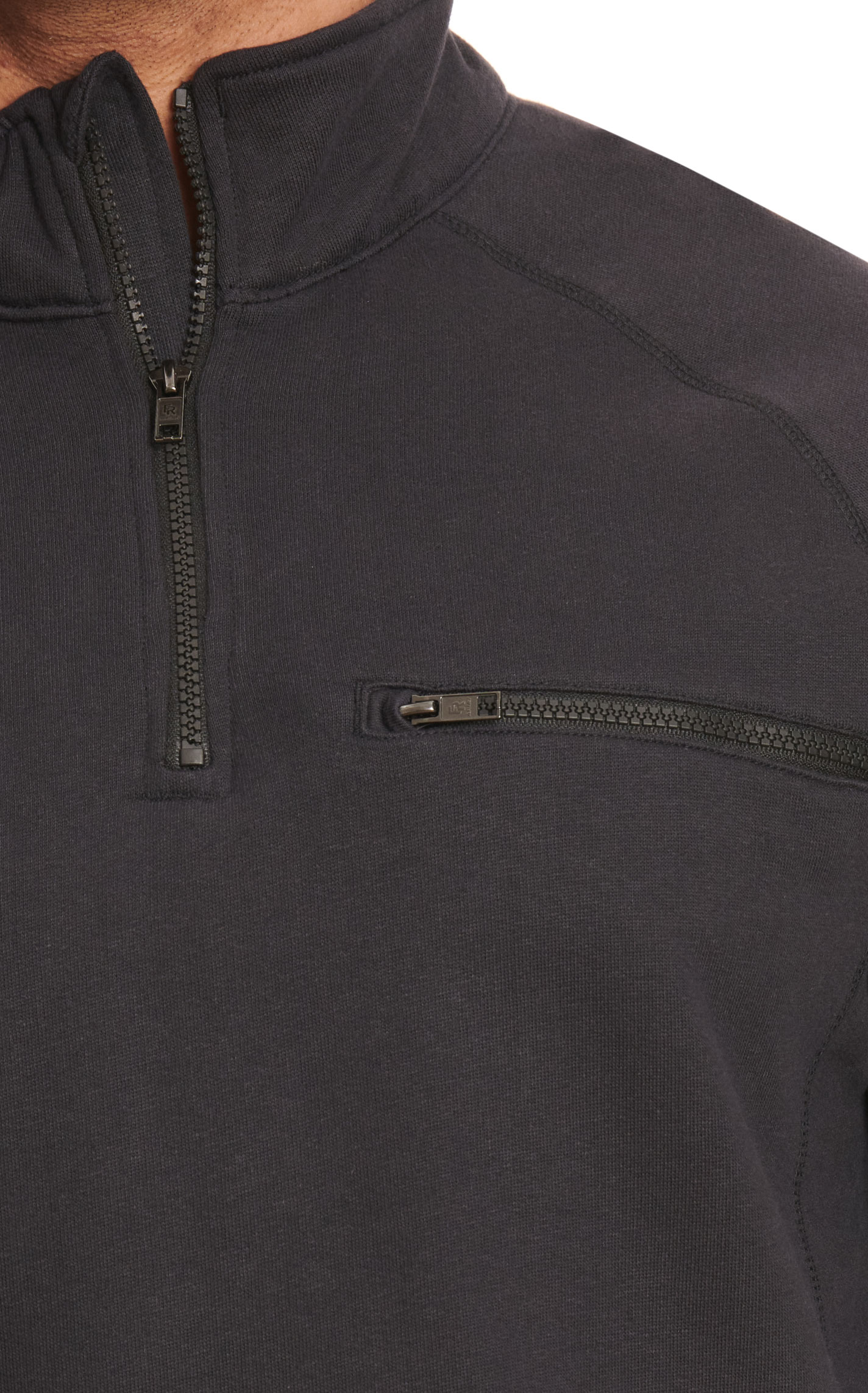 Ariat Men's FR Black 1/4 Zip Pullover - Image 1
