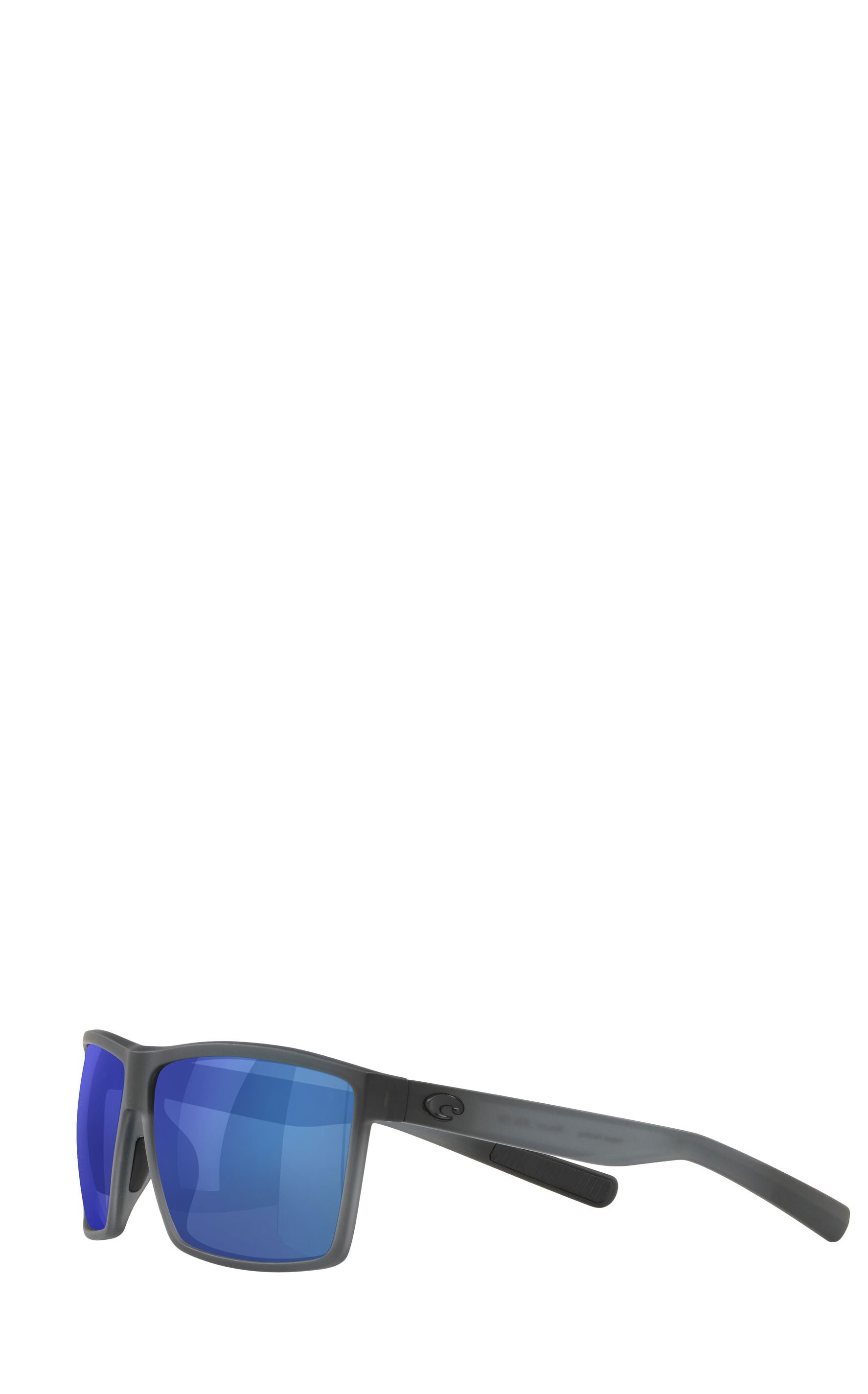Costa Rincon Matte Smoke Crystal with Blue Mirror Polarized Polycarbonate Lenses Sunglasses - Image 1