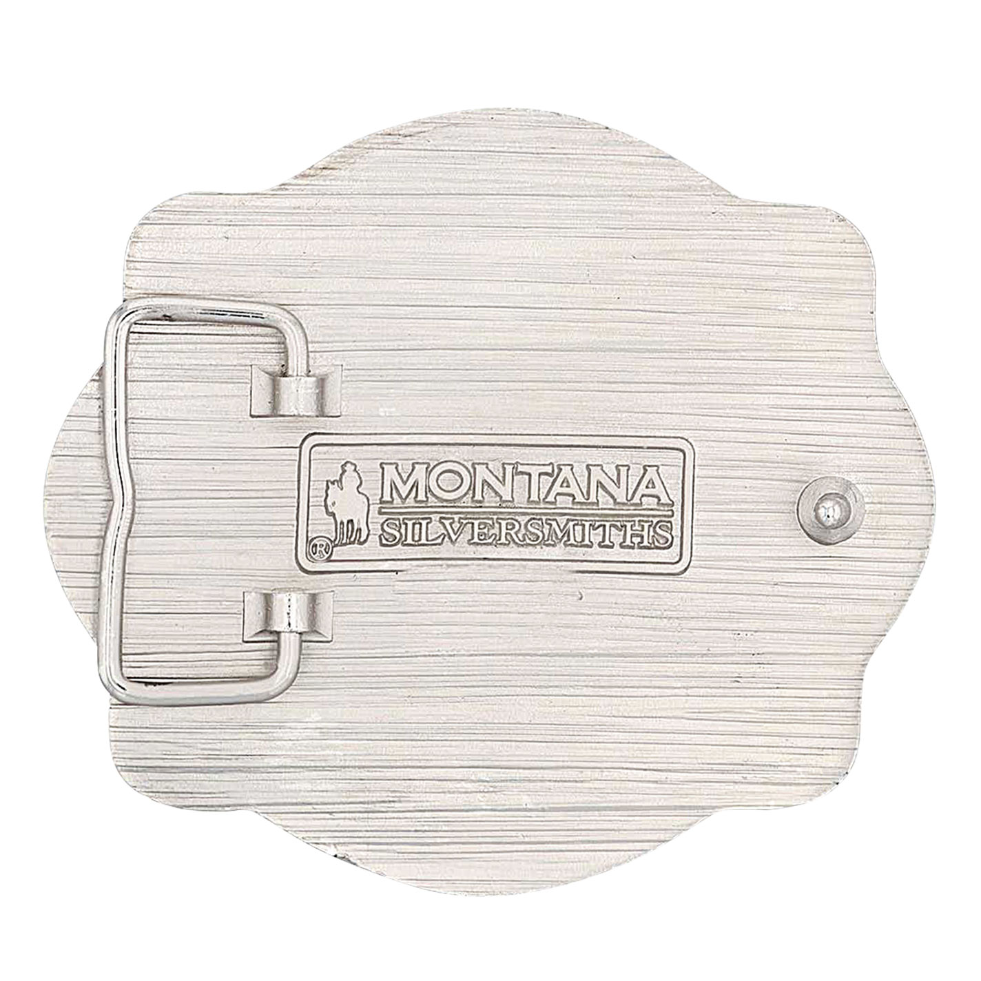Attitude by Montana Silversmiths A-Blaze Bull Rider Belt Buckle - Image 1