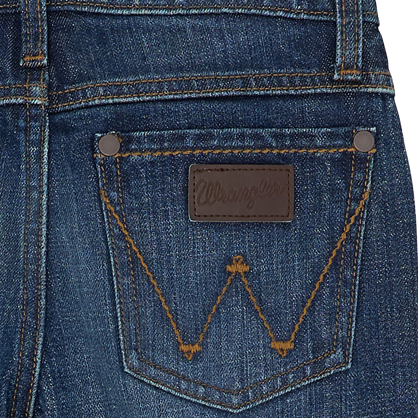 Wrangler Retro Boy's Jackson Hole Dark Wash Relax Fit Bootcut Jeans - Image 1