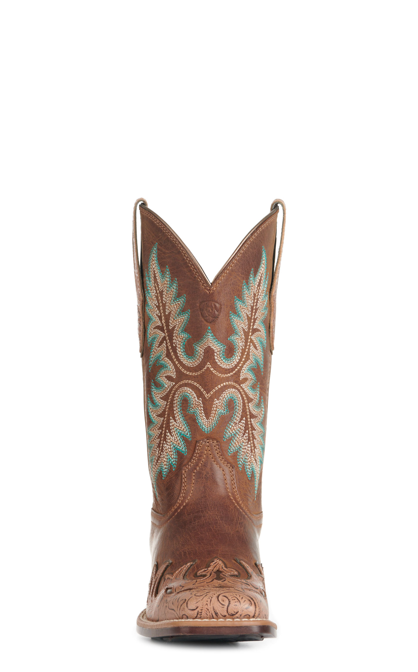 Ariat Women's Bryce Canyon Sassy Brown Bantamweight Wide Square Toe Cowboy Boot - Image 1